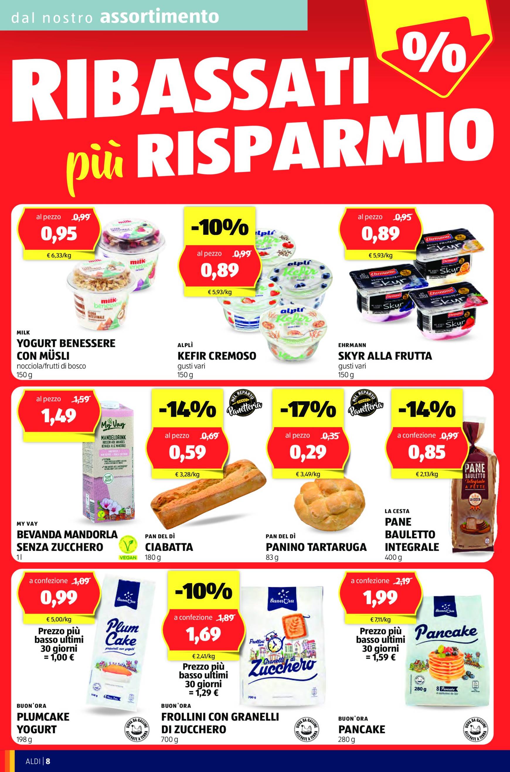 aldi - Volantino ALDI - Ribassati più risparmio valido dal 04.11. al 30.11. - page: 8