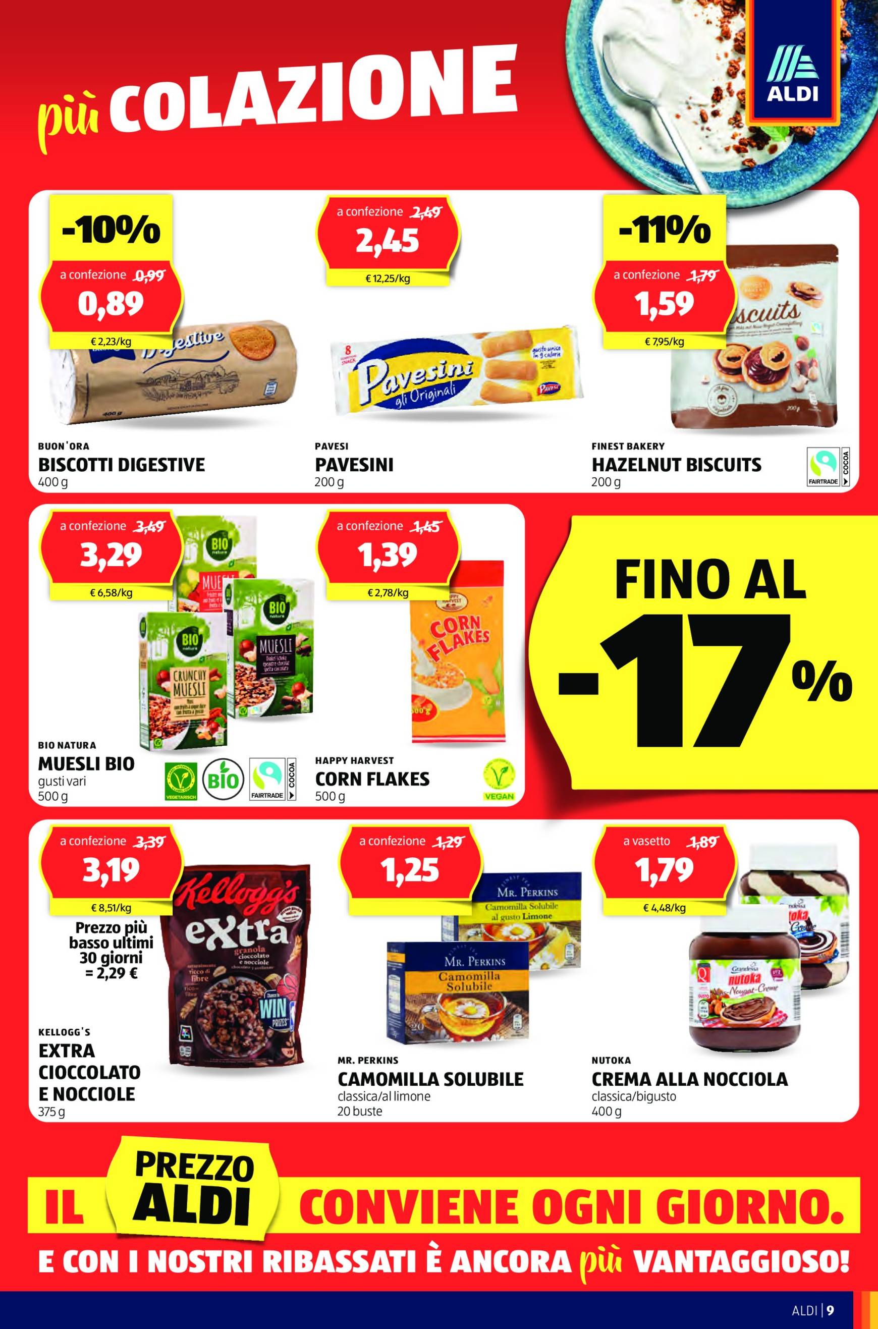 aldi - Volantino ALDI - Ribassati più risparmio valido dal 04.11. al 30.11. - page: 9