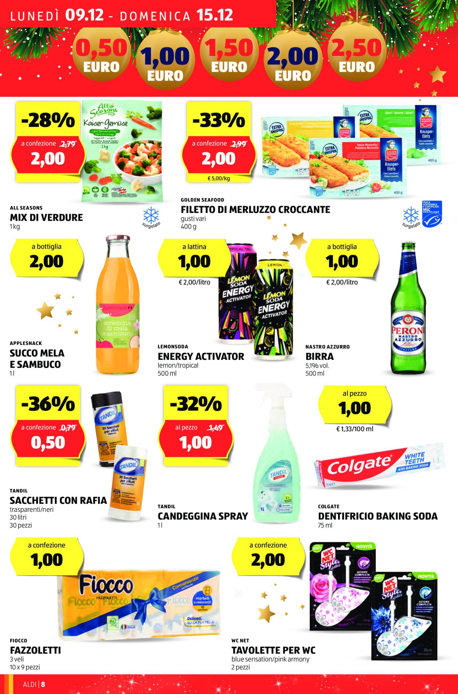 aldi - Volantino ALDI valido dal 09/12 al 15/12 - page: 8