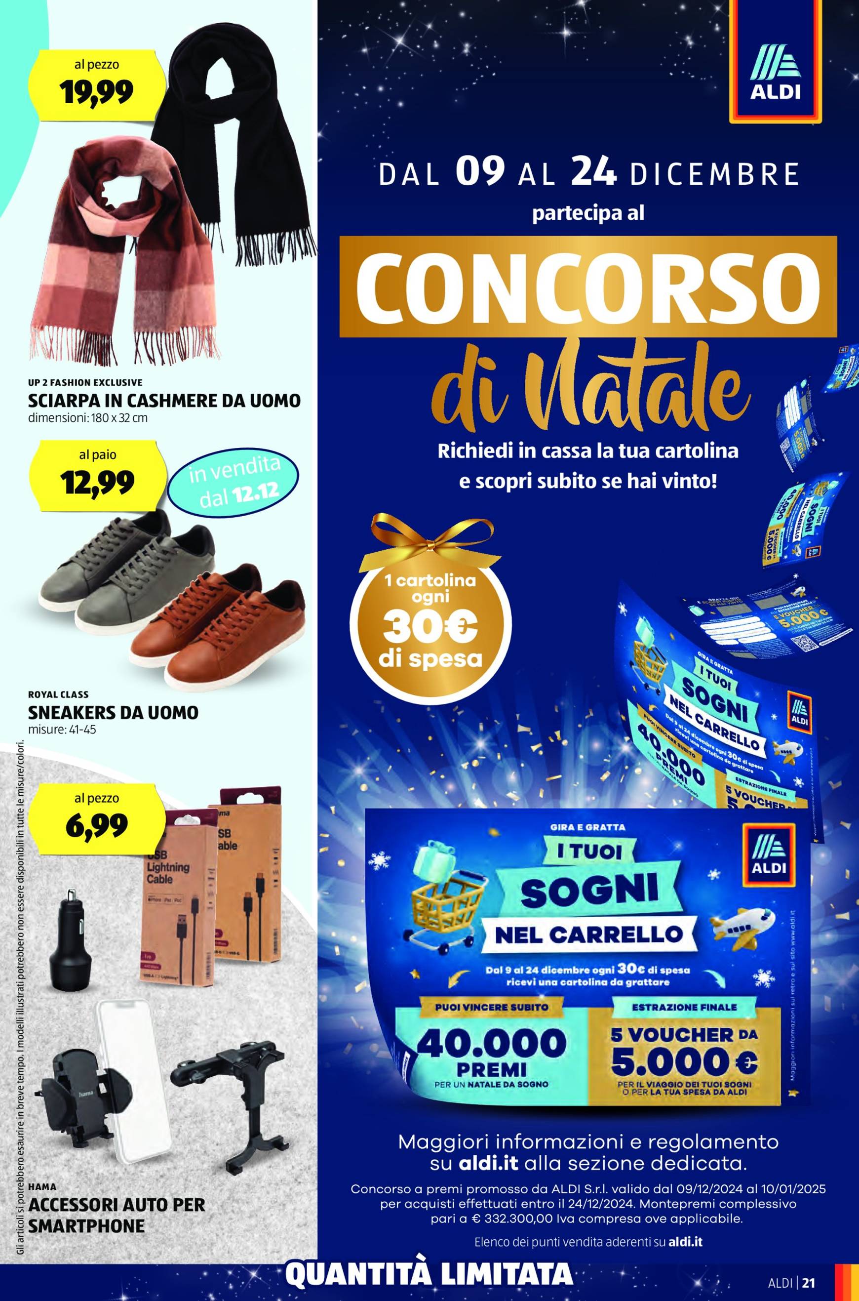 aldi - Volantino ALDI valido dal 09/12 al 15/12 - page: 21