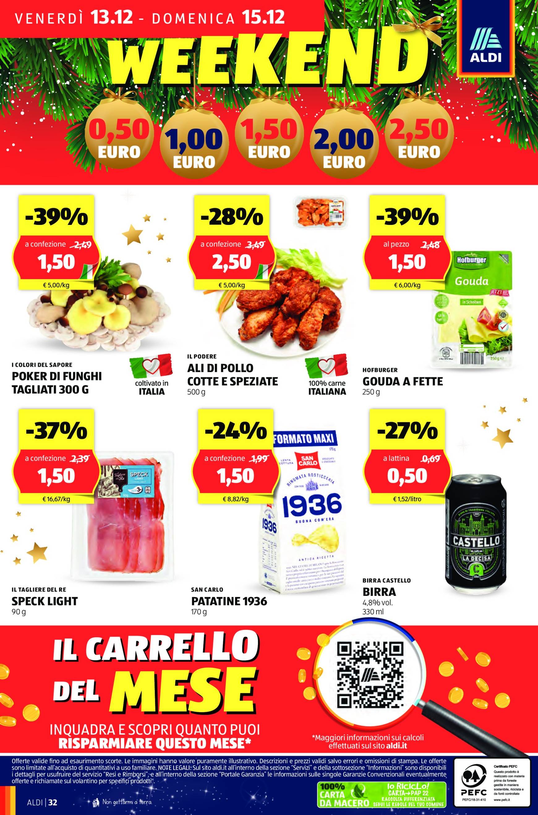 aldi - Volantino ALDI valido dal 09/12 al 15/12 - page: 32