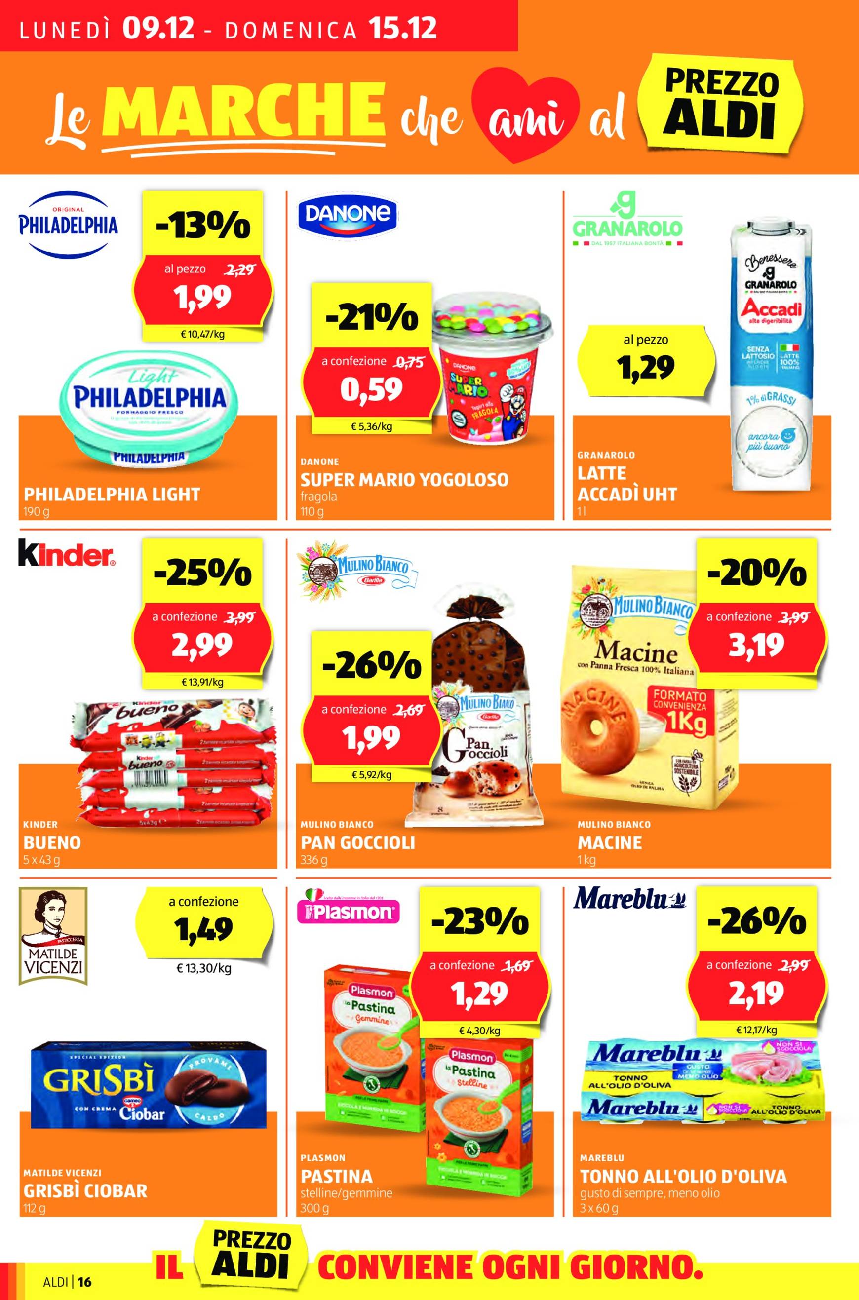 aldi - Volantino ALDI valido dal 09/12 al 15/12 - page: 16