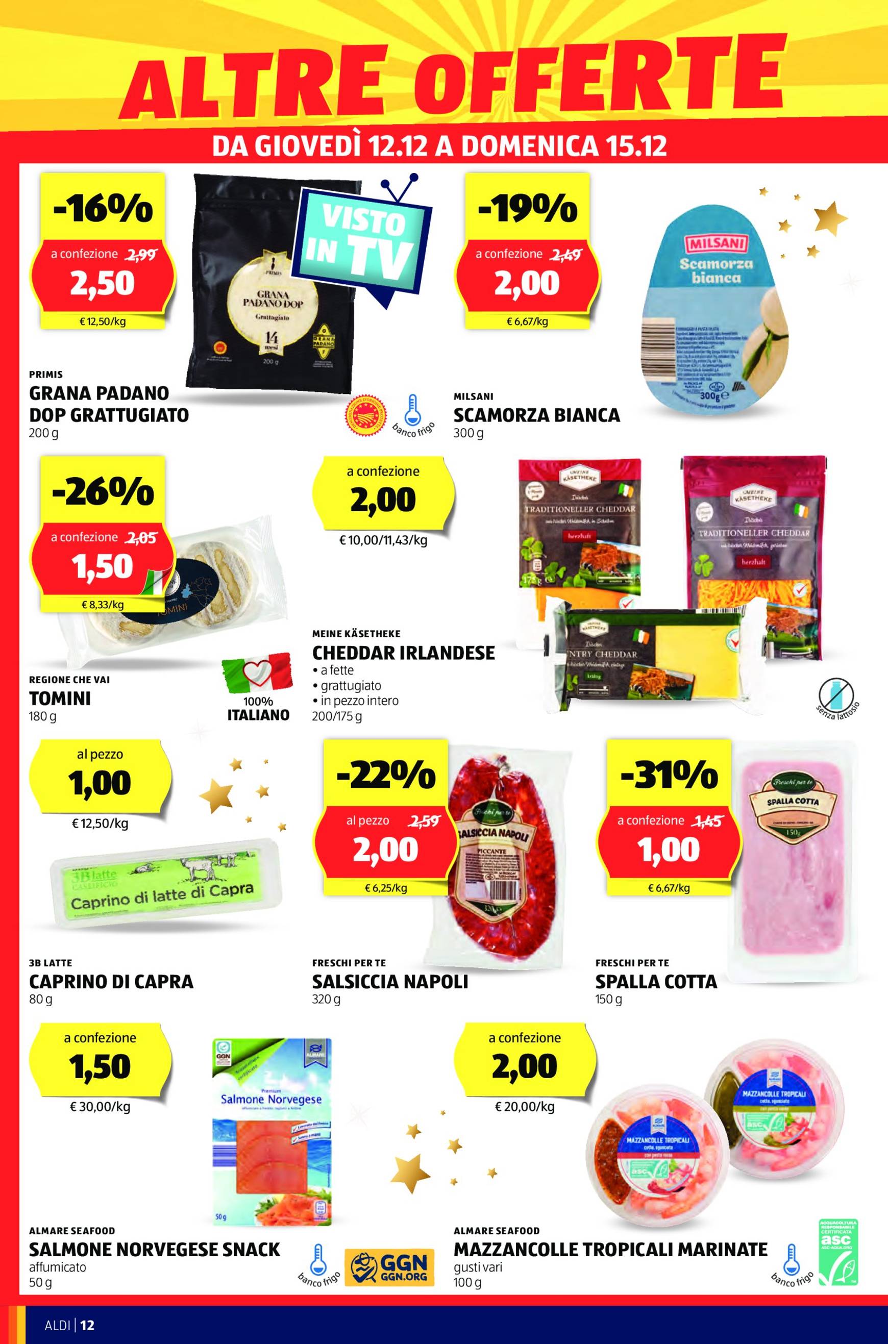 aldi - Volantino ALDI - Nuova apertura Vignola valido dal 12/12 al 15/12 - page: 12