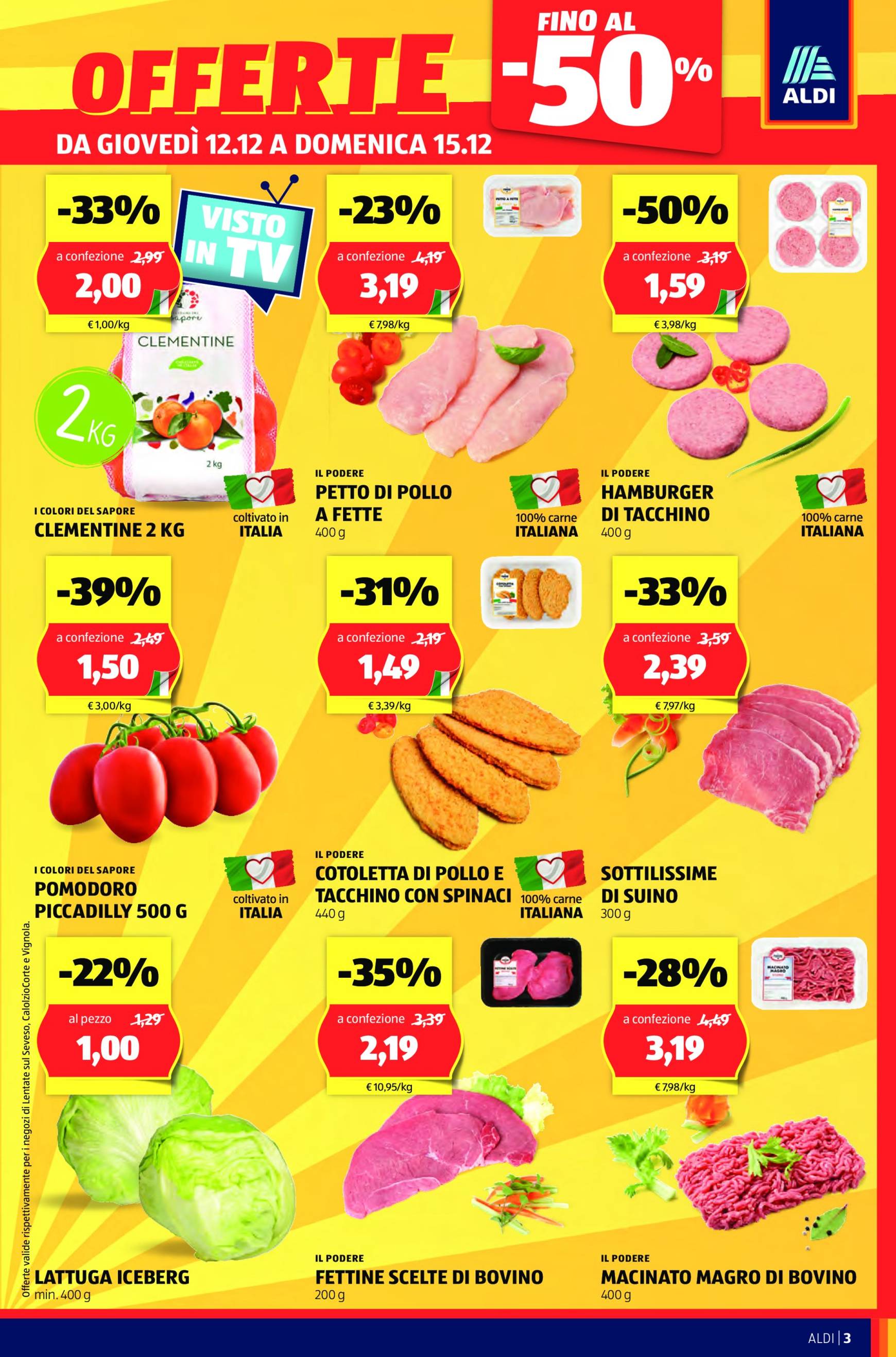 aldi - Volantino ALDI - Nuova apertura Lentate sul Seveso valido dal 12/12 al 15/12 - page: 3