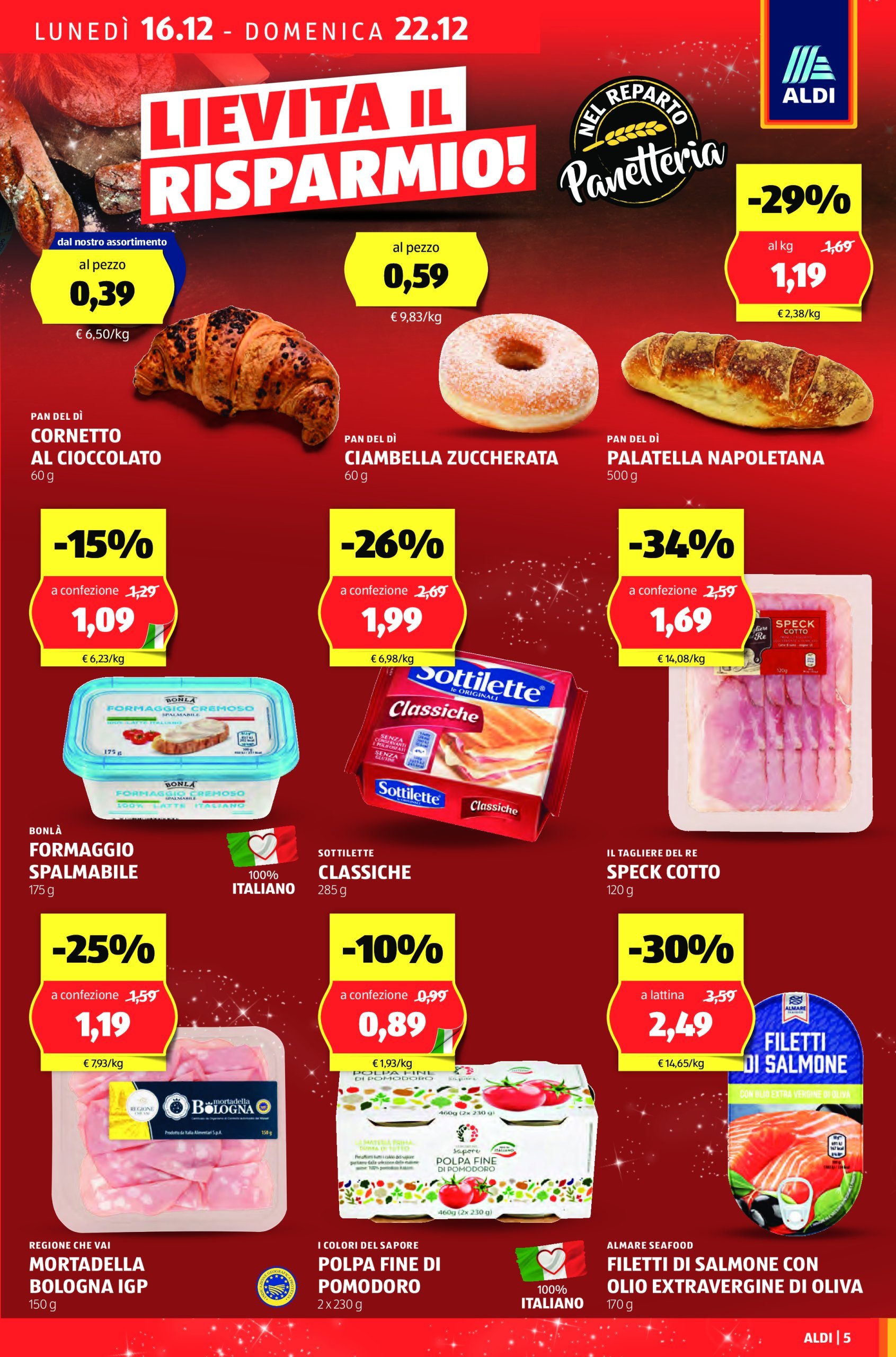 aldi - Volantino ALDI valido dal 16/12 al 22/12 - page: 5