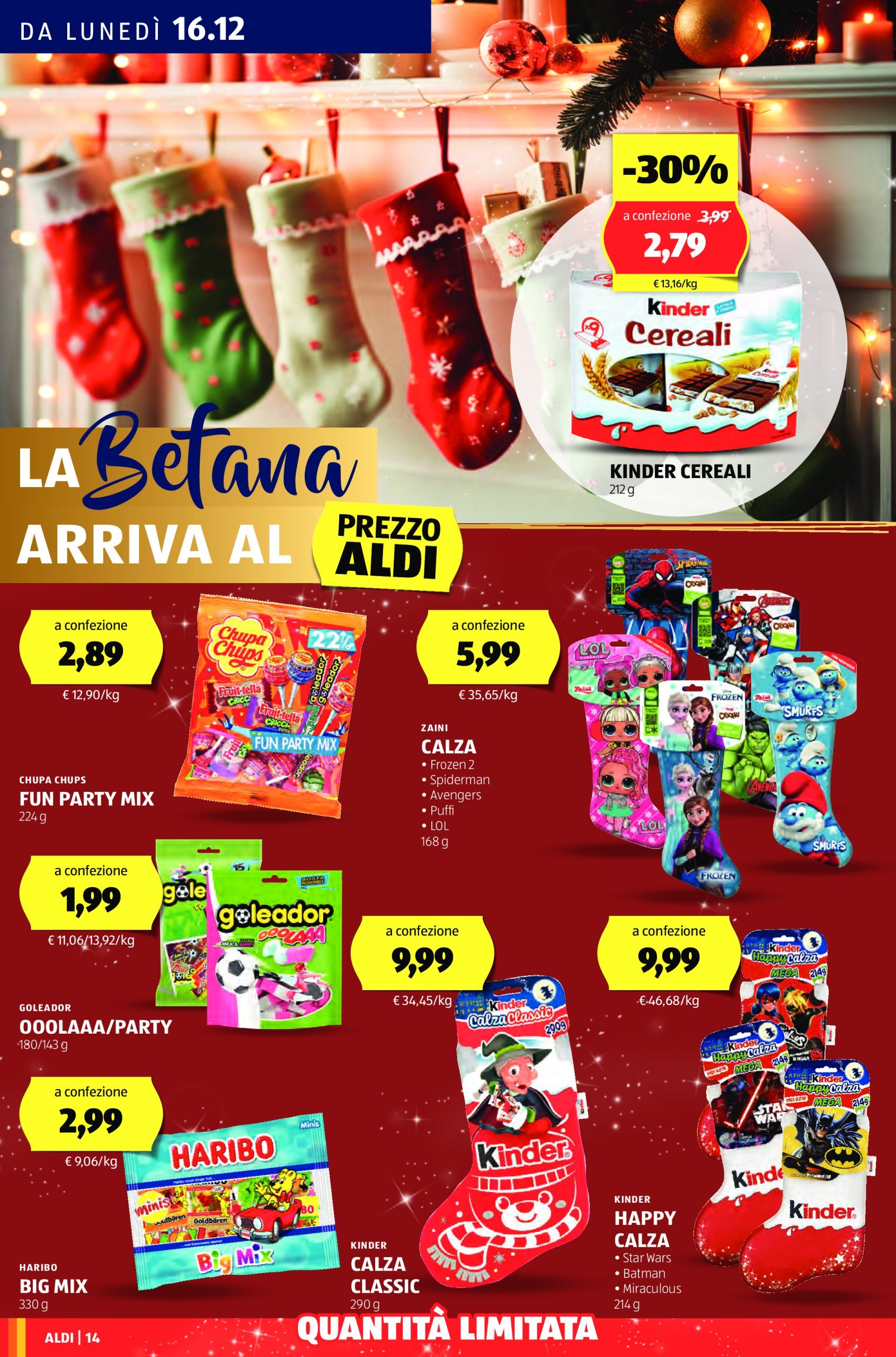 aldi - Volantino ALDI valido dal 16/12 al 22/12 - page: 14