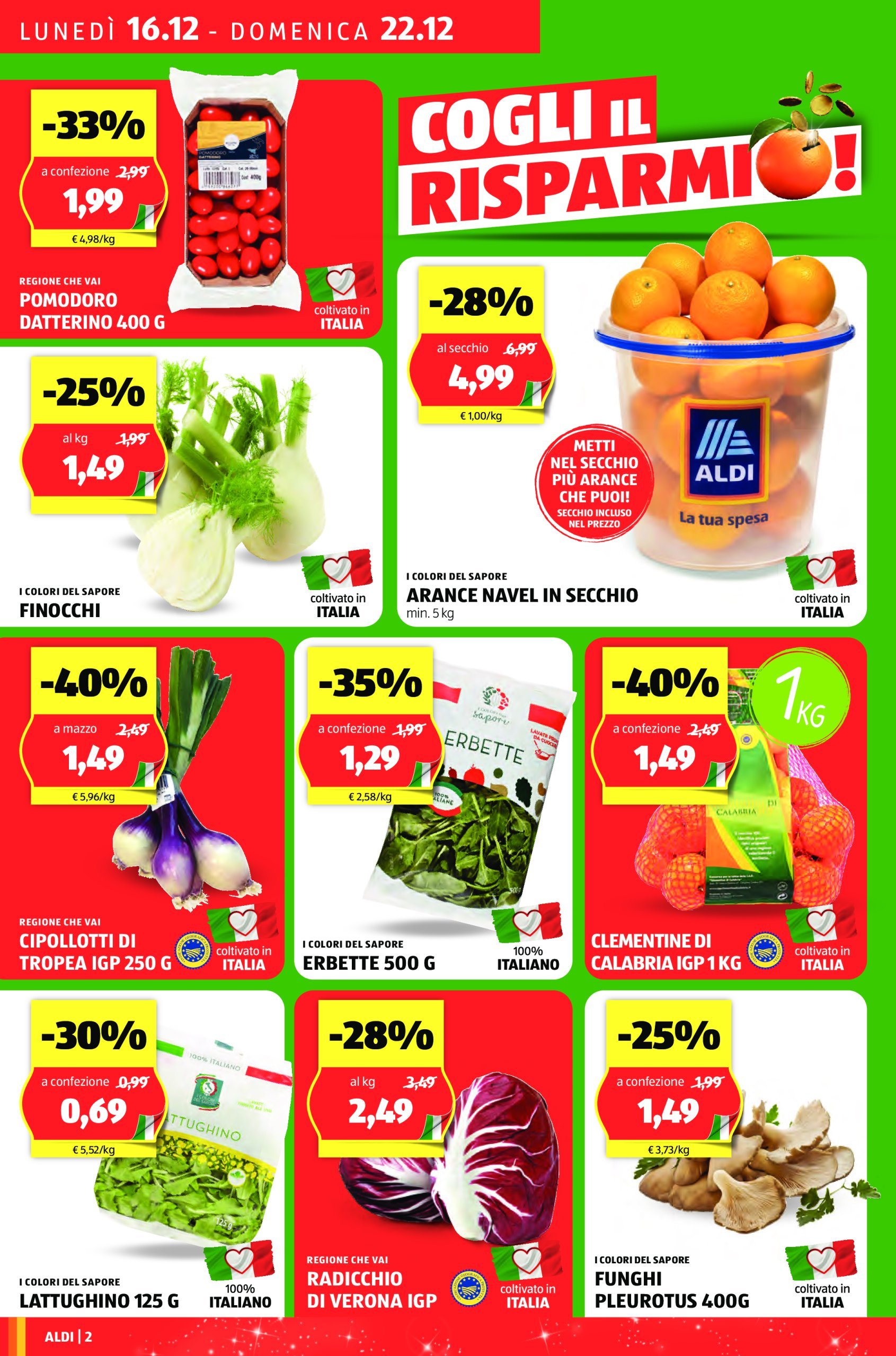 aldi - Volantino ALDI valido dal 16/12 al 22/12 - page: 2