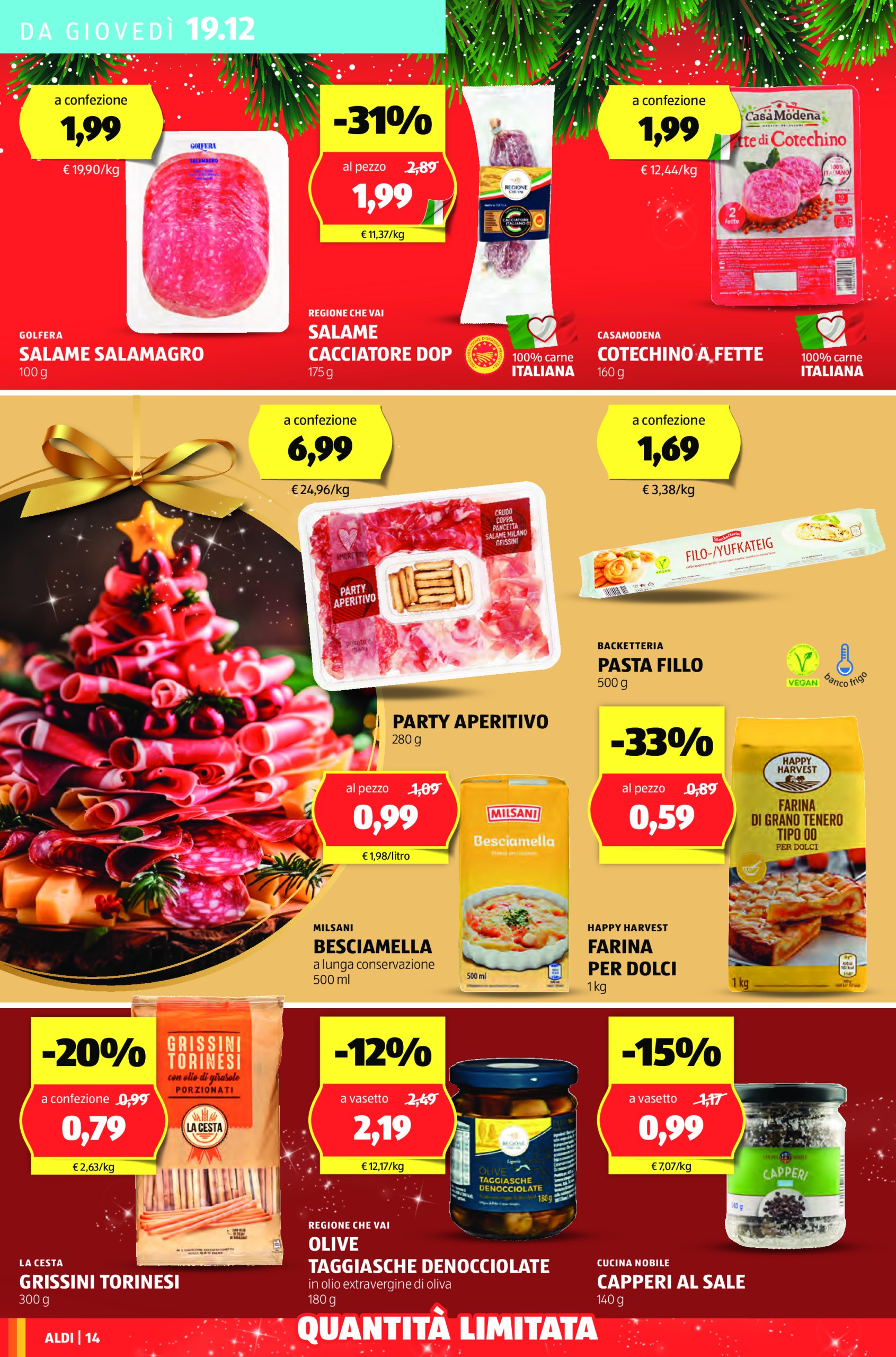 aldi - Volantino ALDI - Offerte ALDI nuova apertura Arzignano valido dal 19/12 al 22/12 - page: 14