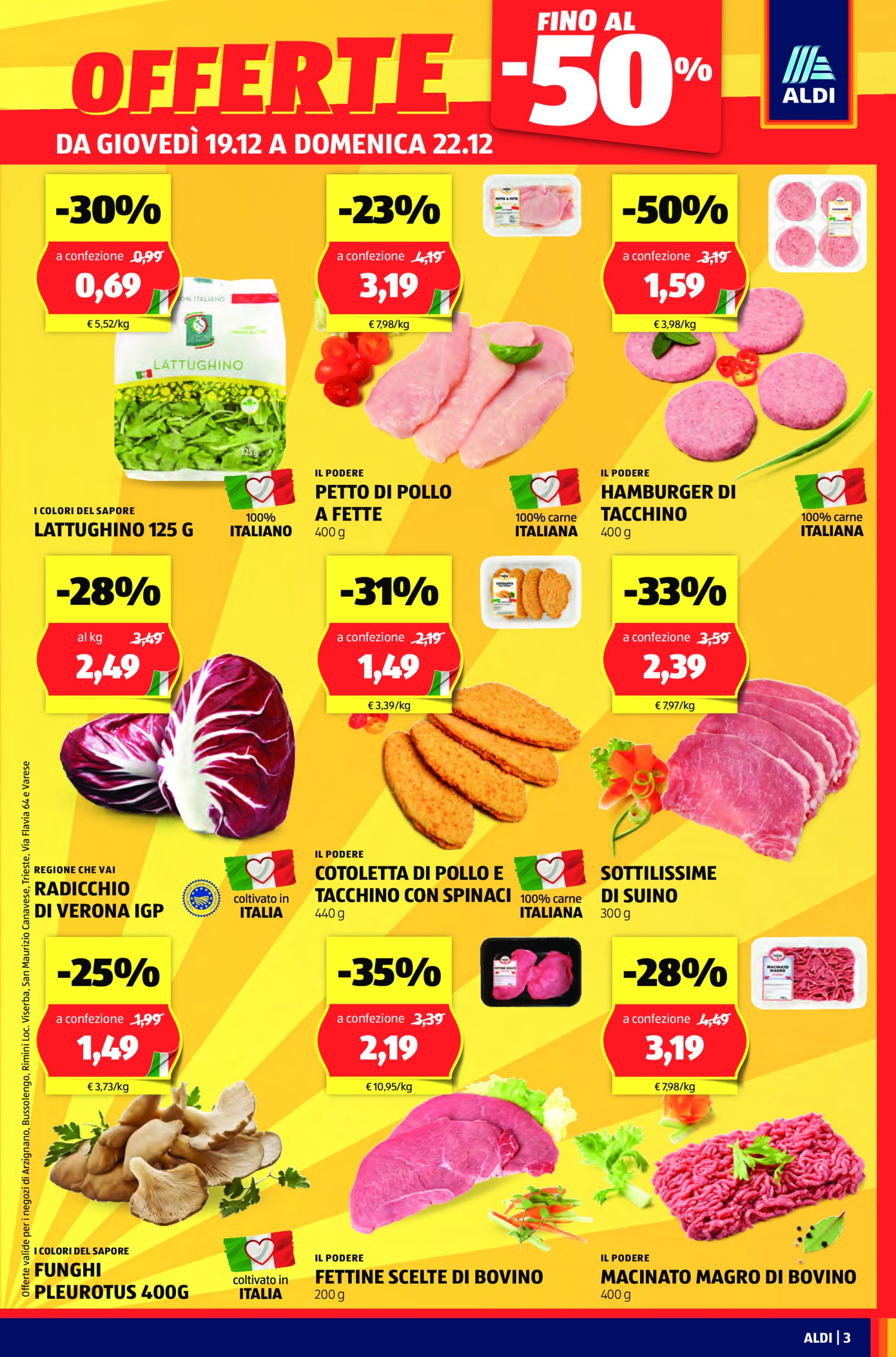 aldi - Volantino ALDI - Offerte ALDI nuova apertura Arzignano valido dal 19/12 al 22/12 - page: 3