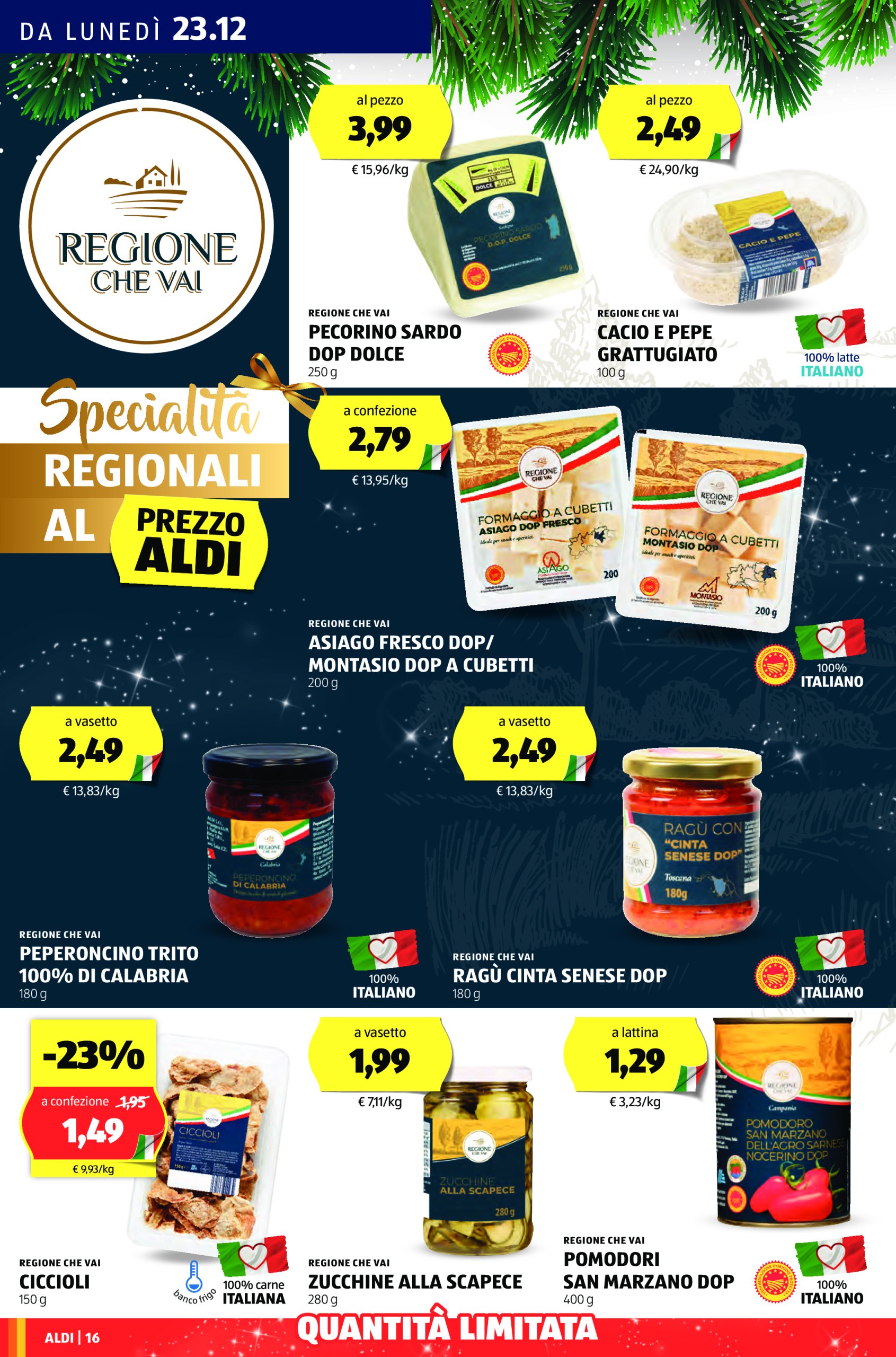 aldi - Volantino ALDI valido dal 23/12 al 29/12 - page: 16