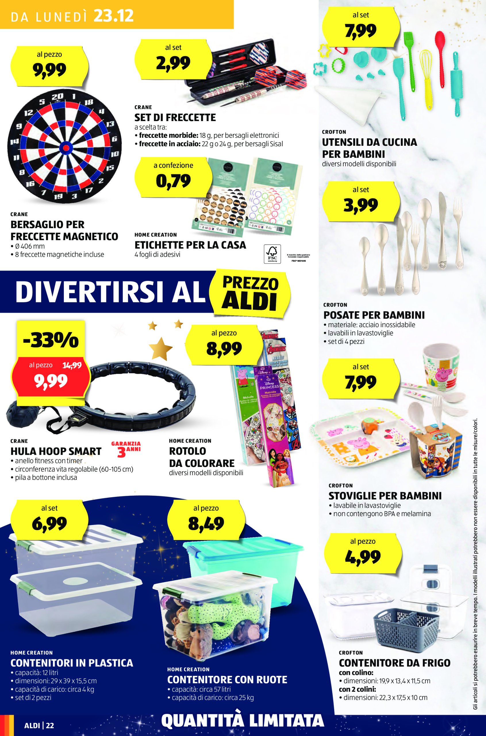 aldi - Volantino ALDI valido dal 23/12 al 29/12 - page: 22