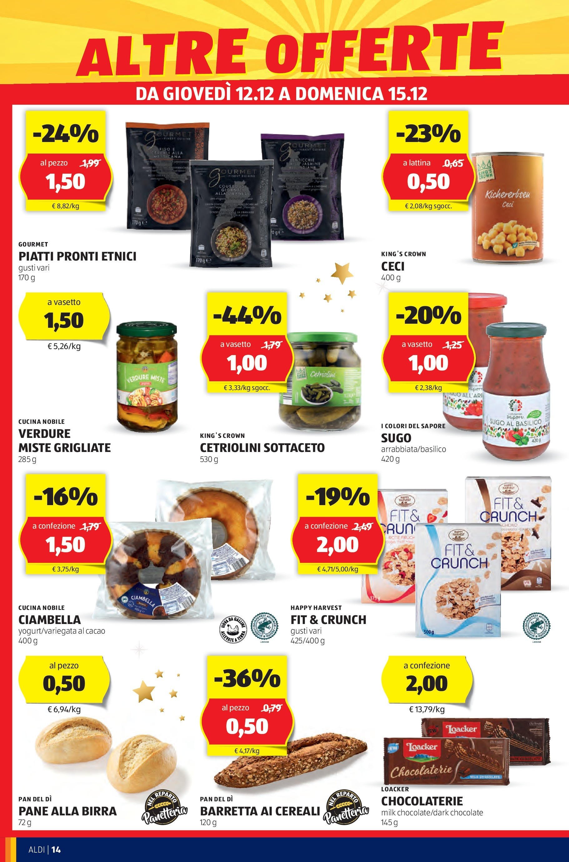 aldi - Volantino ALDI - Nuova apertura Trieste valido dal 12/12 al 21/12 - page: 14