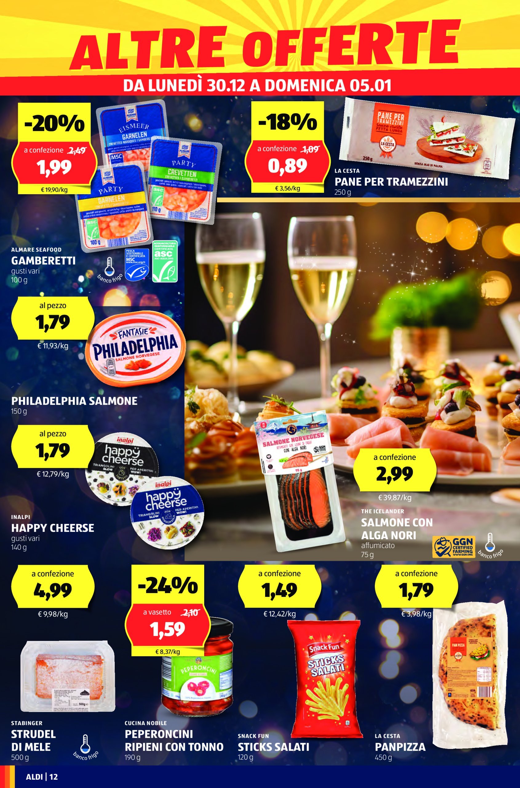 aldi - Volantino ALDI - Offerte ALDI nuova apertura San Giovanni Lupatoto valido dal 30/12 al 05/01 - page: 12