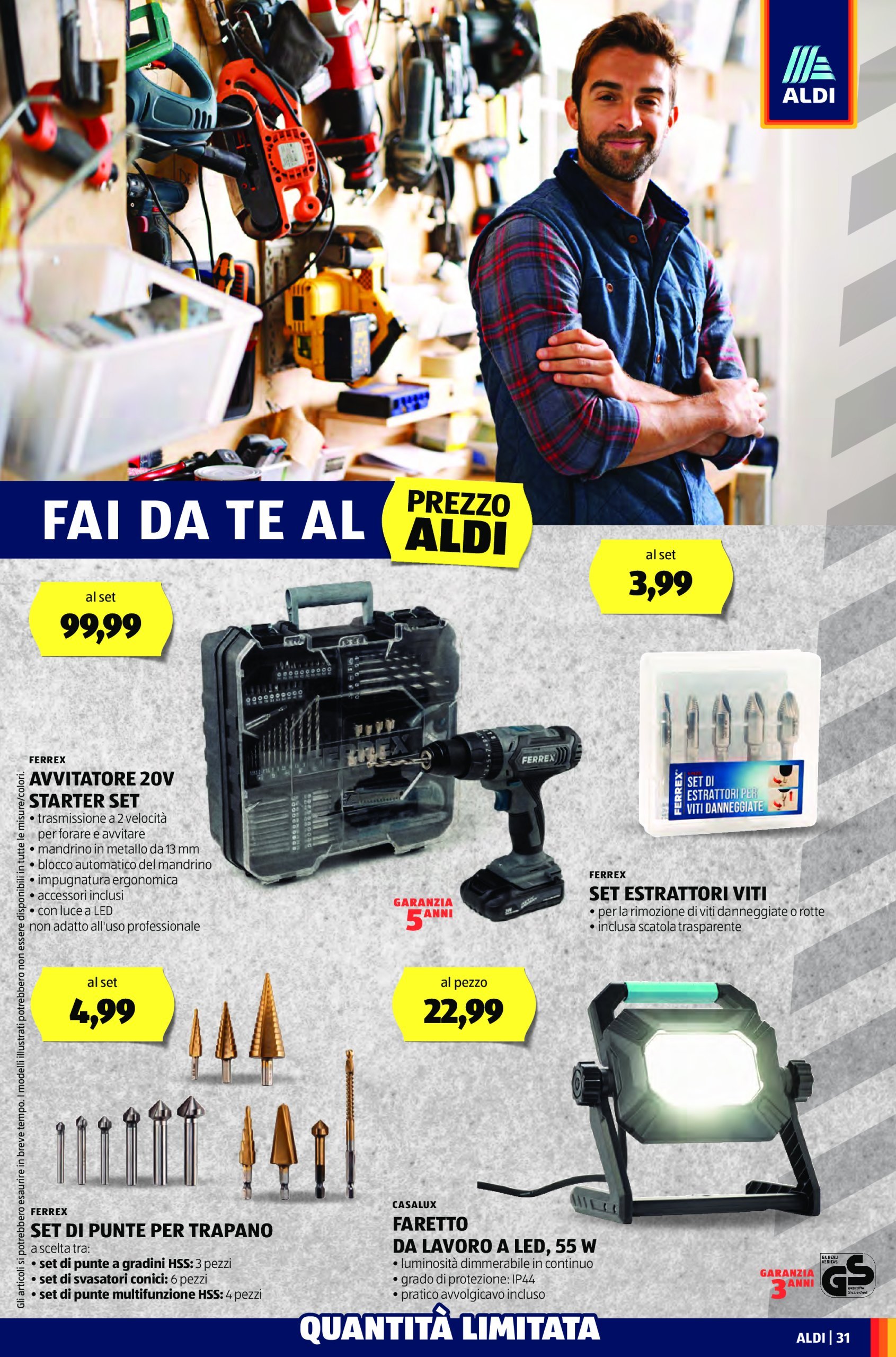 aldi - Volantino ALDI valido dal 30/12 al 05/01 - page: 31