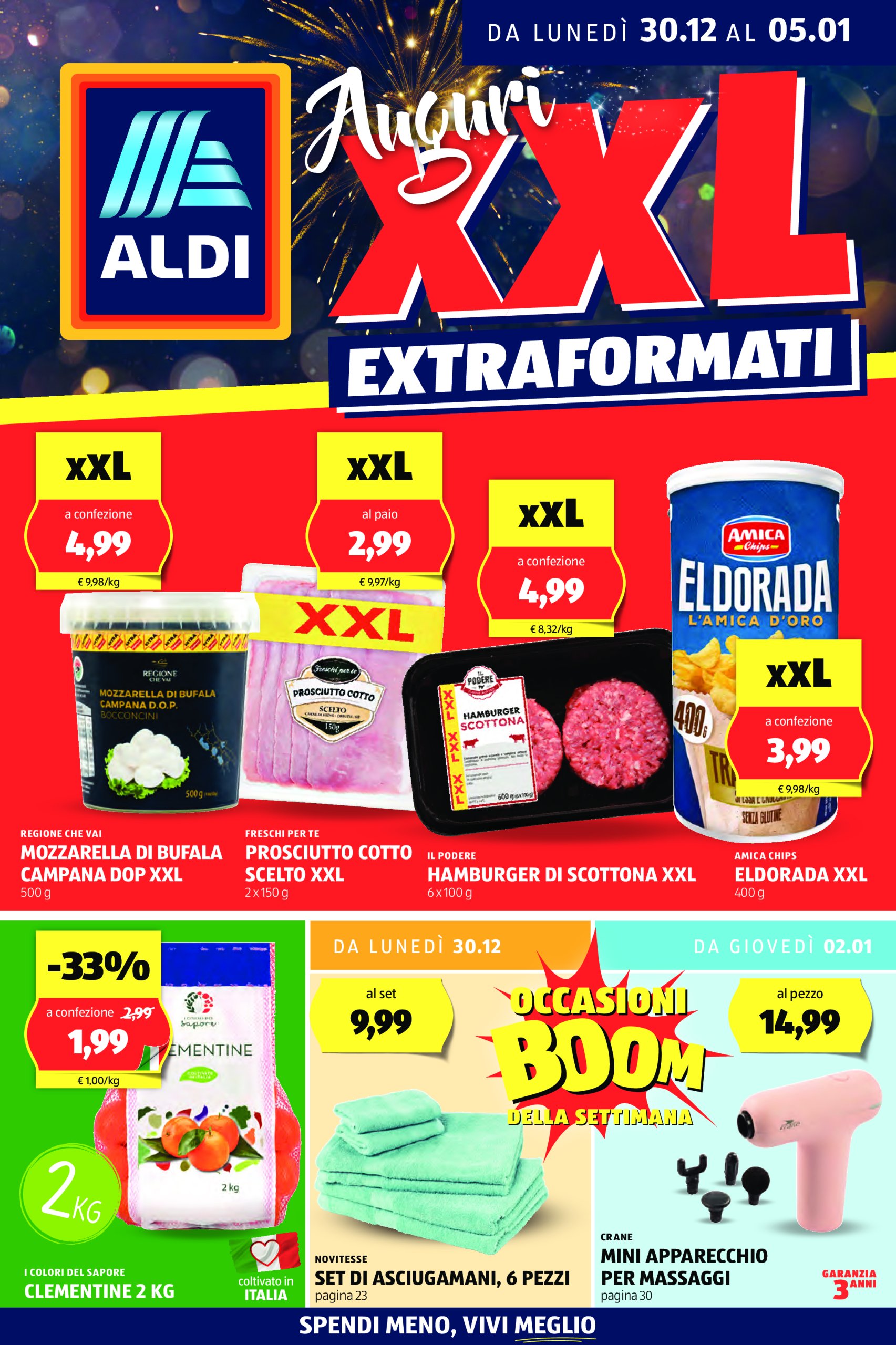 aldi - Volantino ALDI valido dal 30/12 al 05/01