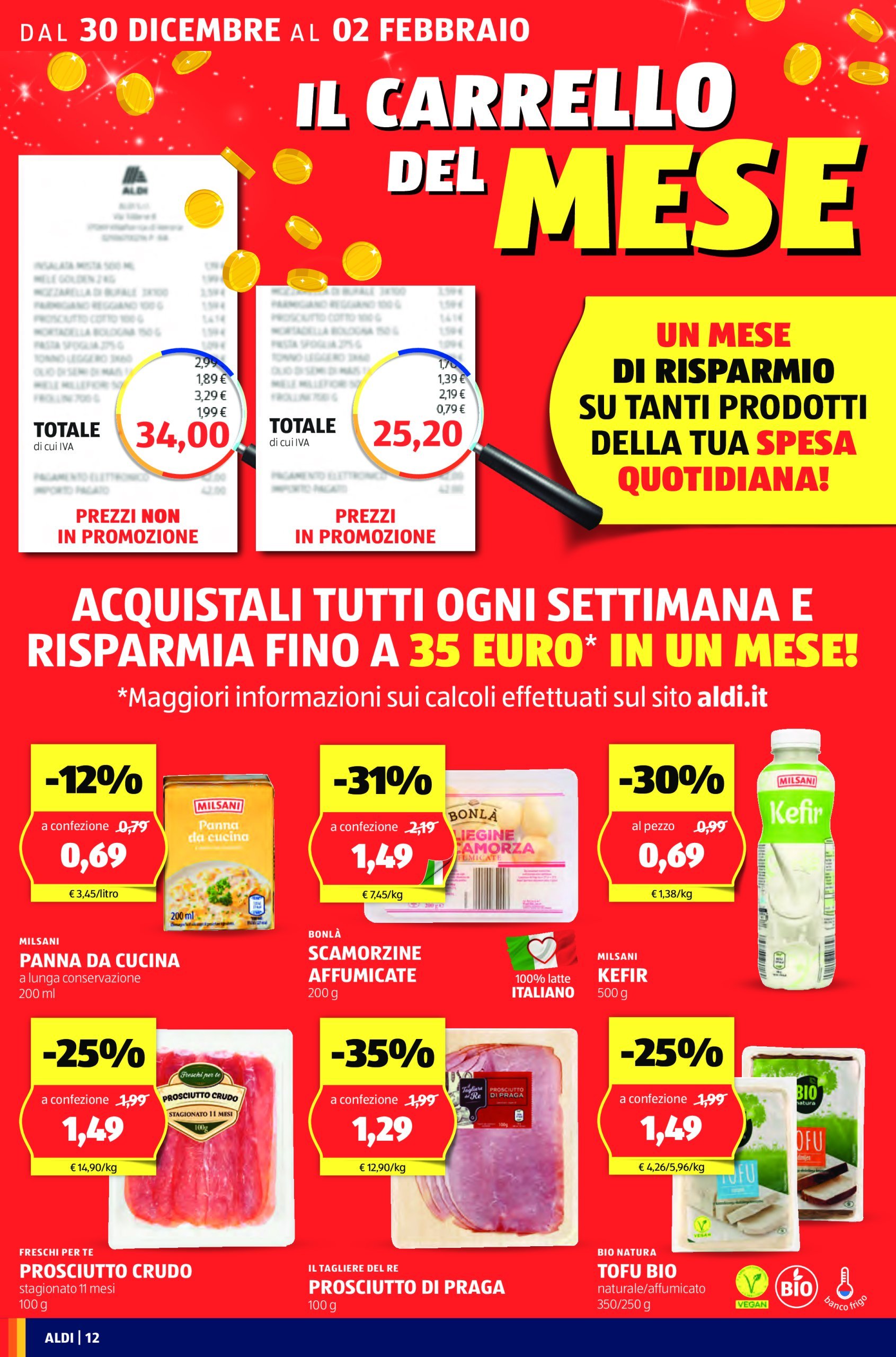 aldi - Volantino ALDI valido dal 30/12 al 05/01 - page: 12