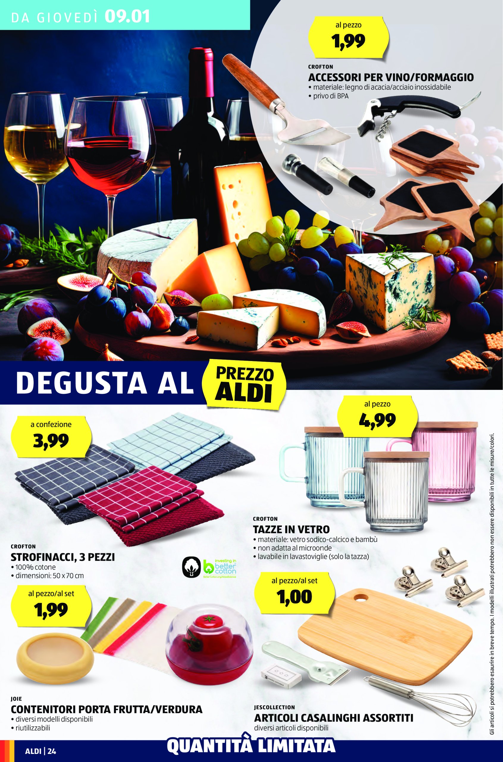 aldi - Volantino ALDI valido dal 06/01 al 12/01 - page: 24