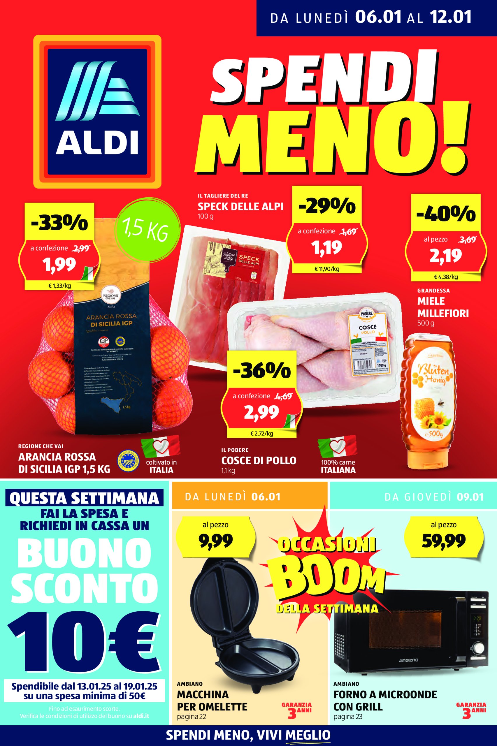 aldi - Volantino ALDI valido dal 06/01 al 12/01