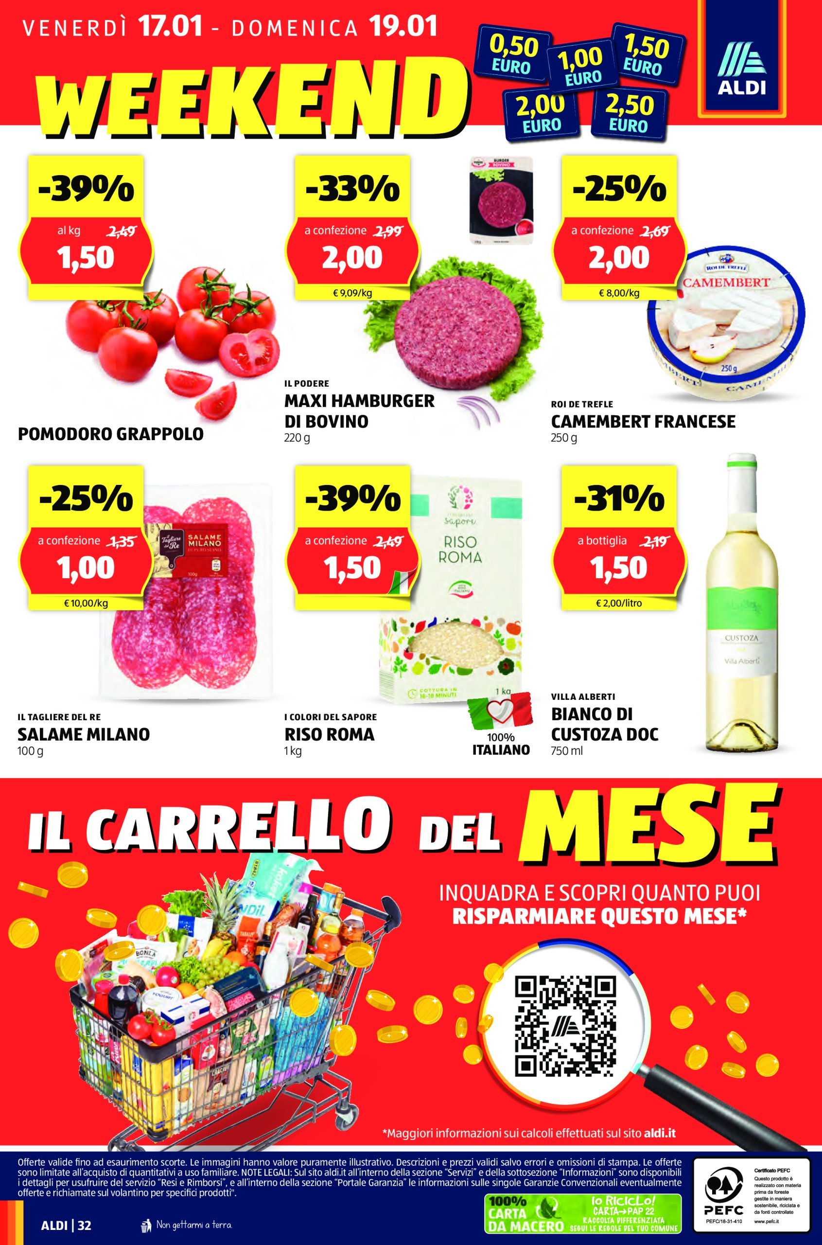 aldi - Volantino ALDI valido dal 13/01 al 19/01 - page: 32