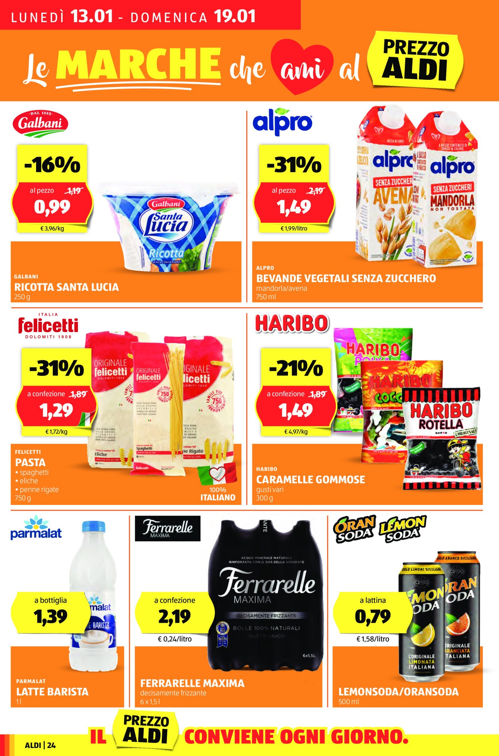 aldi - Volantino ALDI valido dal 13/01 al 19/01 - page: 24