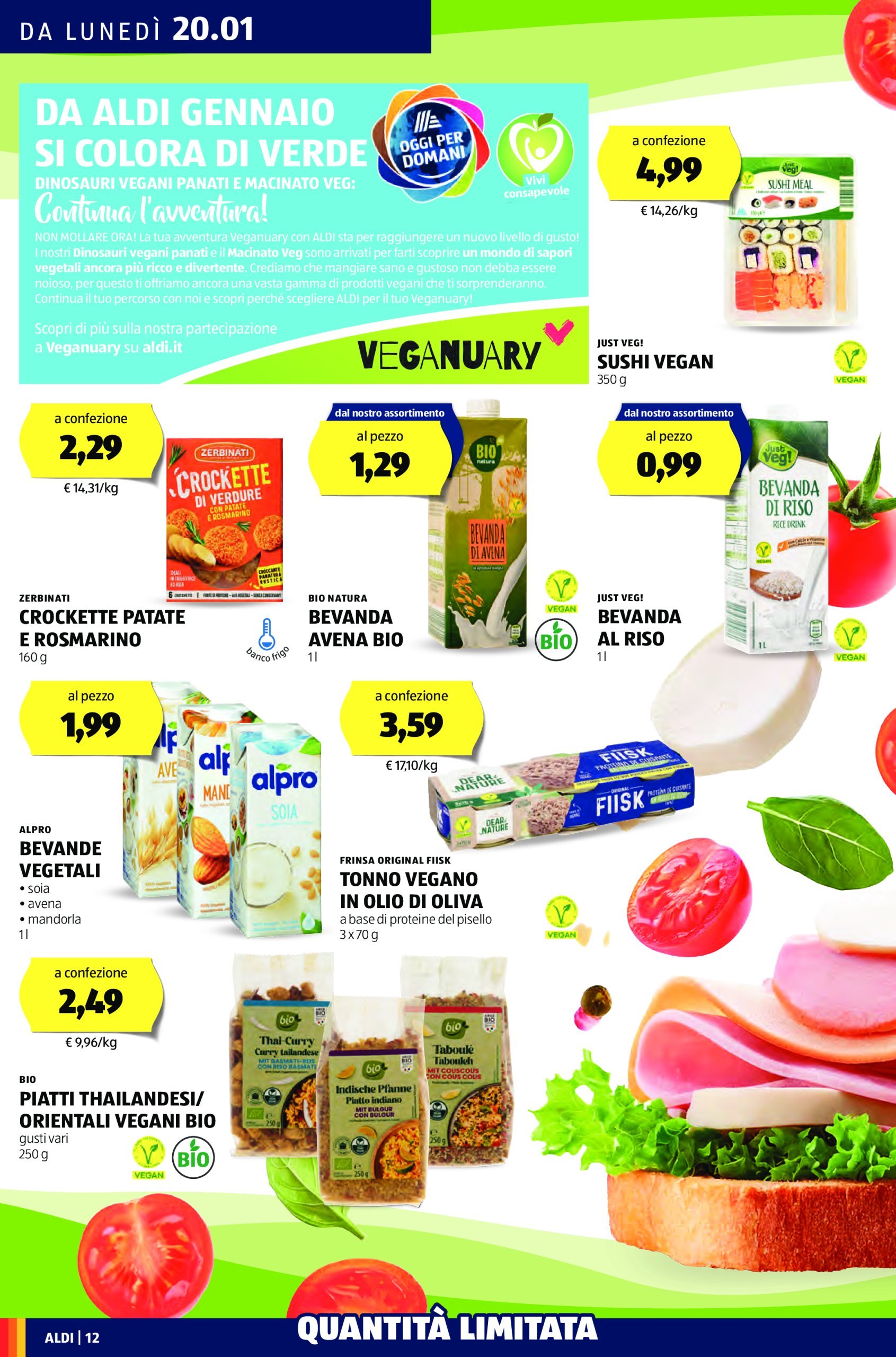 aldi - Volantino ALDI valido dal 20/01 al 26/01 - page: 12