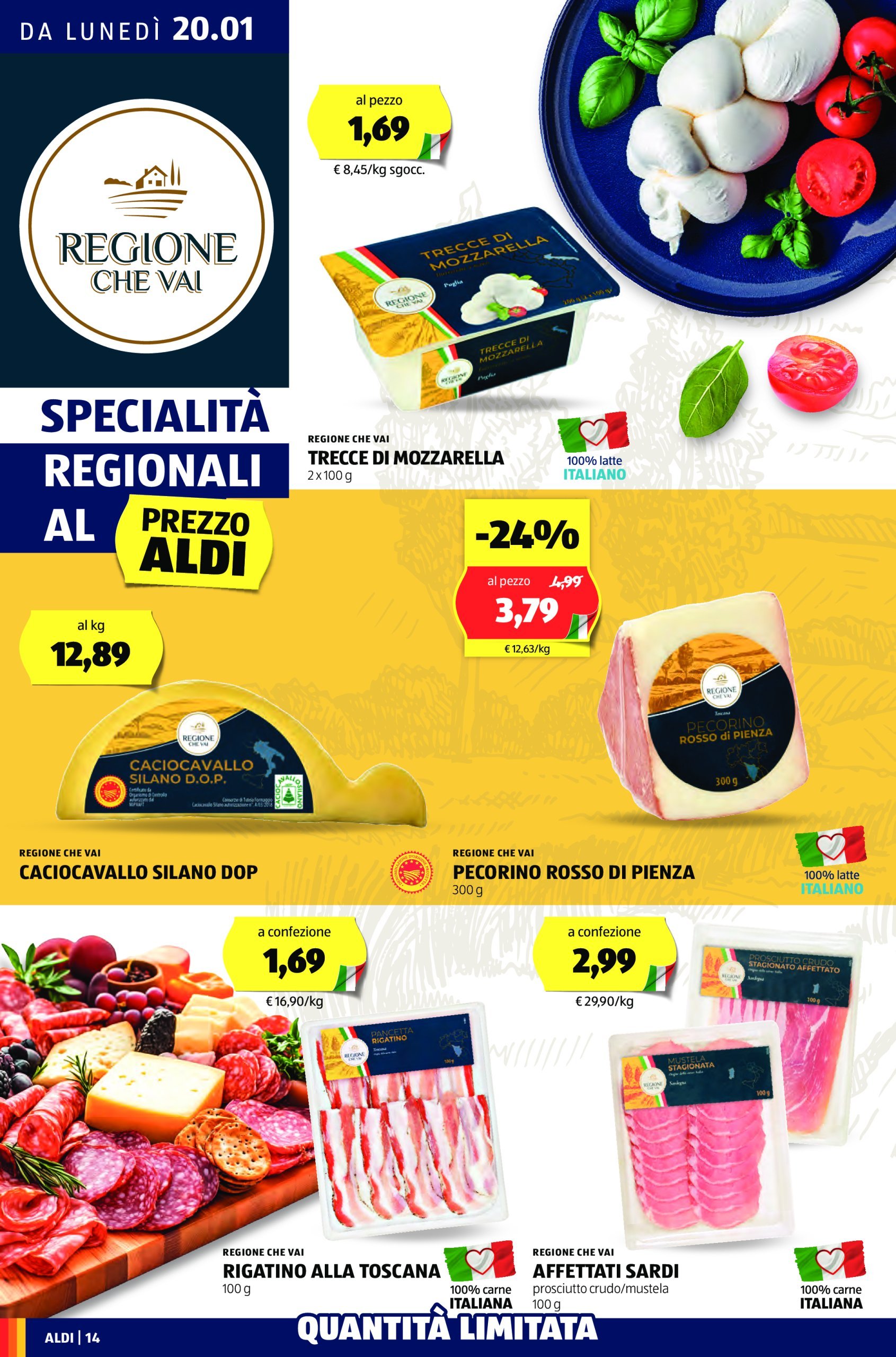 aldi - Volantino ALDI valido dal 20/01 al 26/01 - page: 14