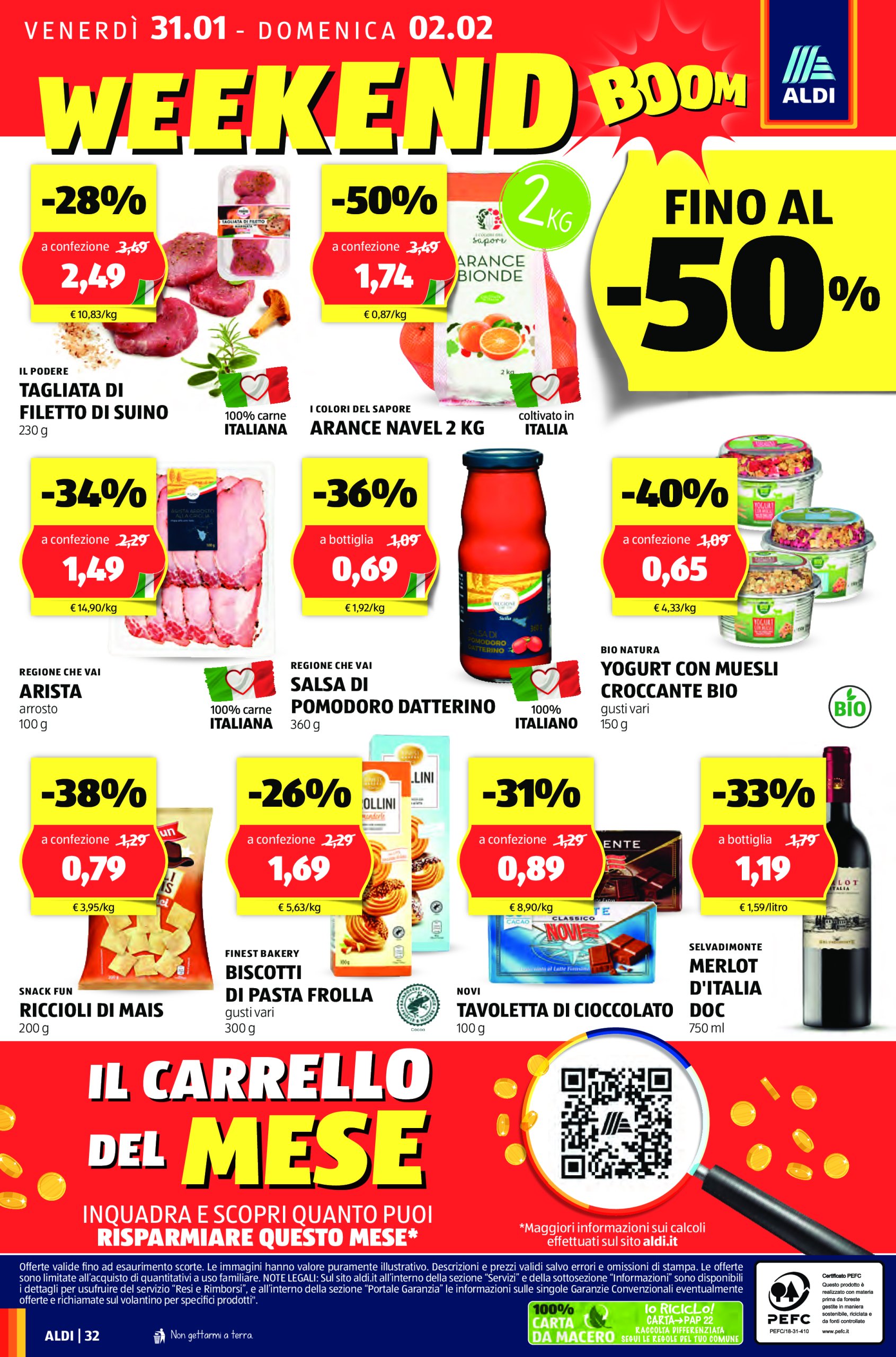 aldi - Volantino ALDI valido dal 27/01 al 02/02 - page: 32