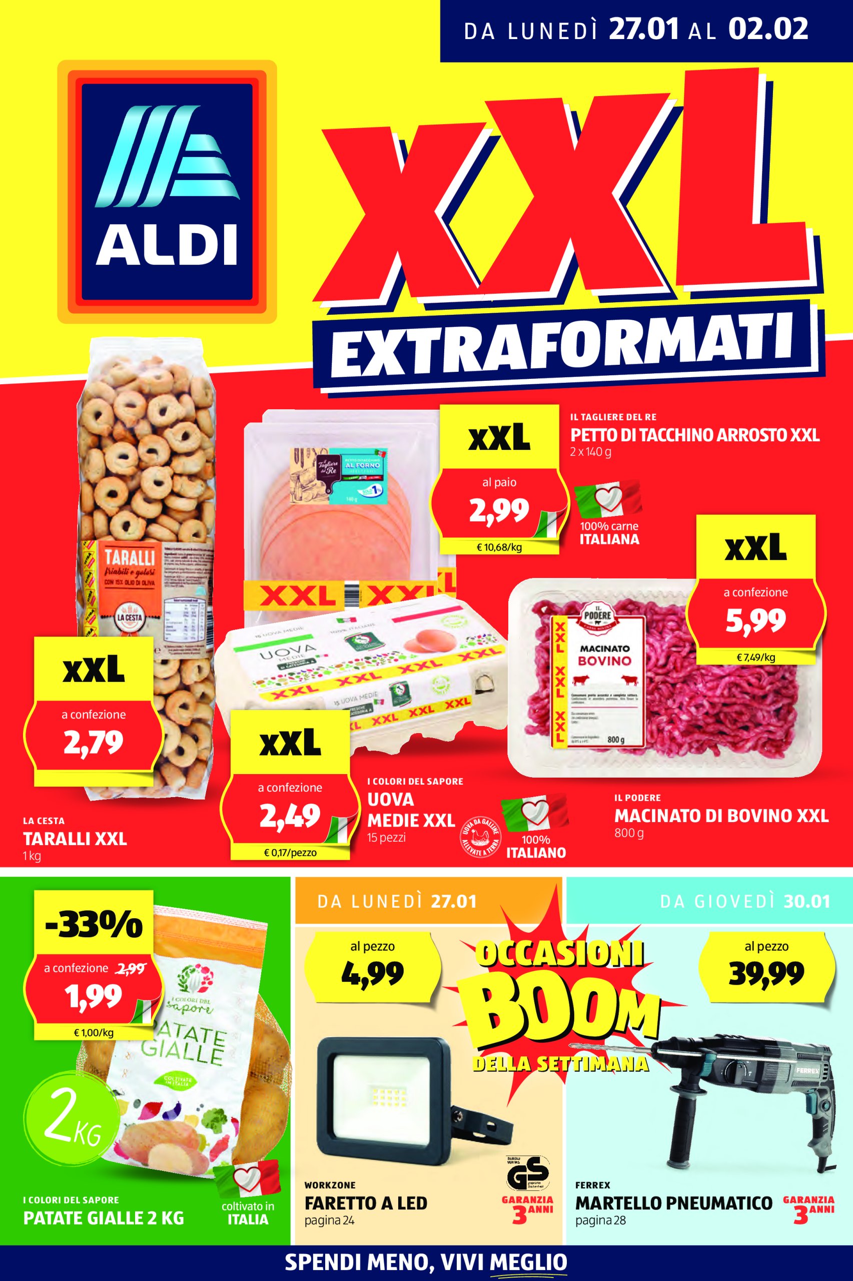 aldi - Volantino ALDI valido dal 27/01 al 02/02