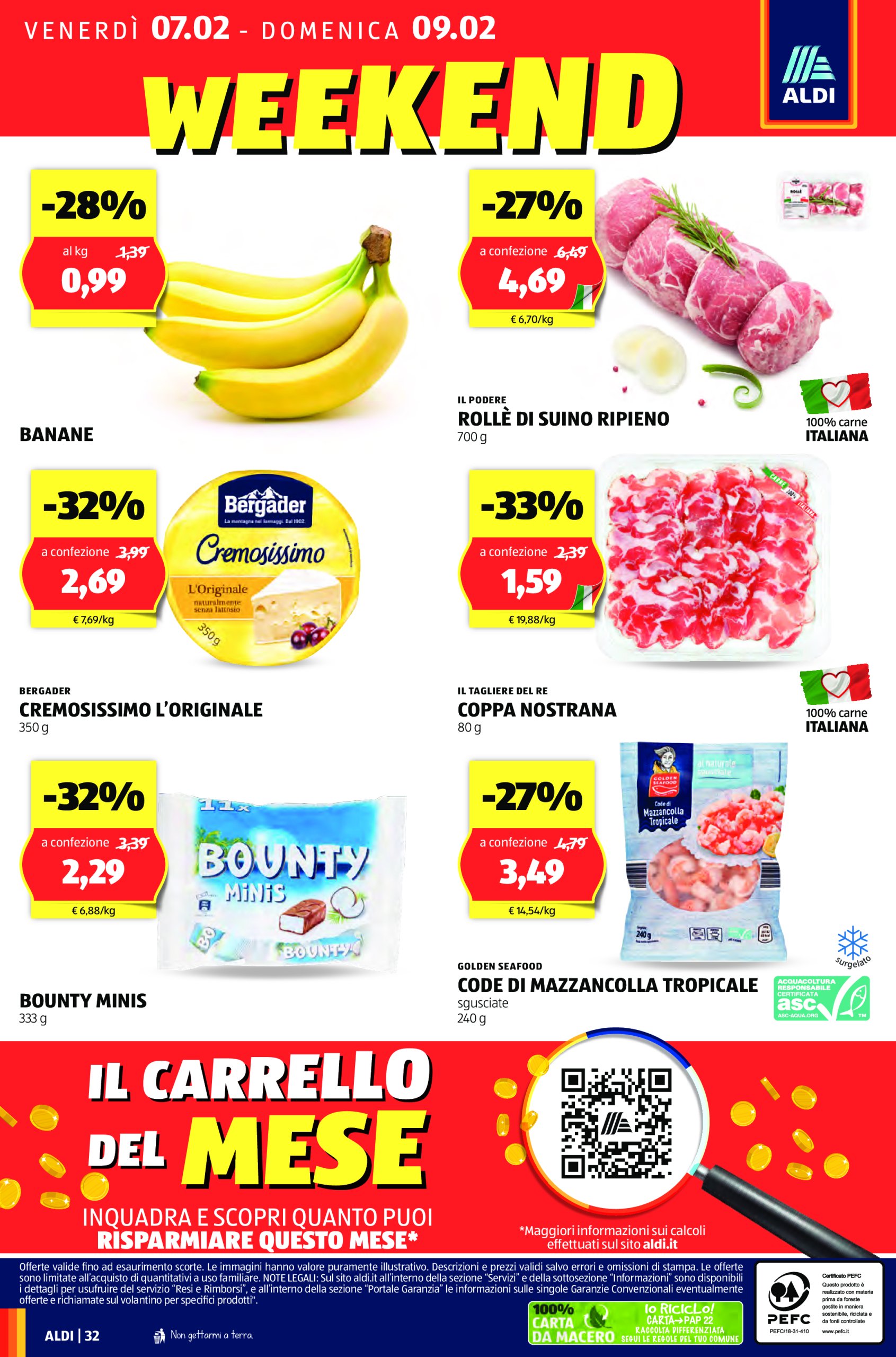 aldi - Volantino ALDI valido dal 03/02 al 09/02 - page: 32