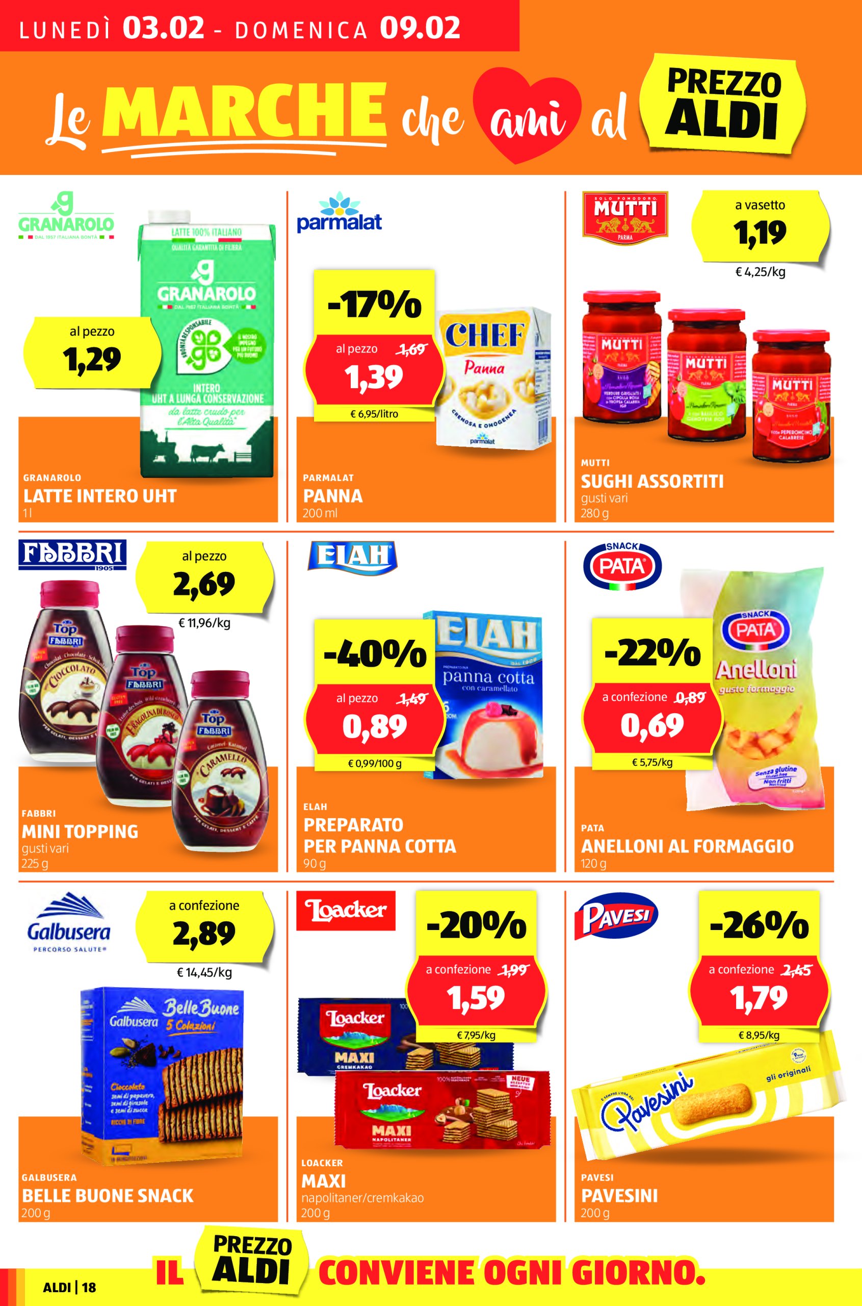 aldi - Volantino ALDI valido dal 03/02 al 09/02 - page: 18