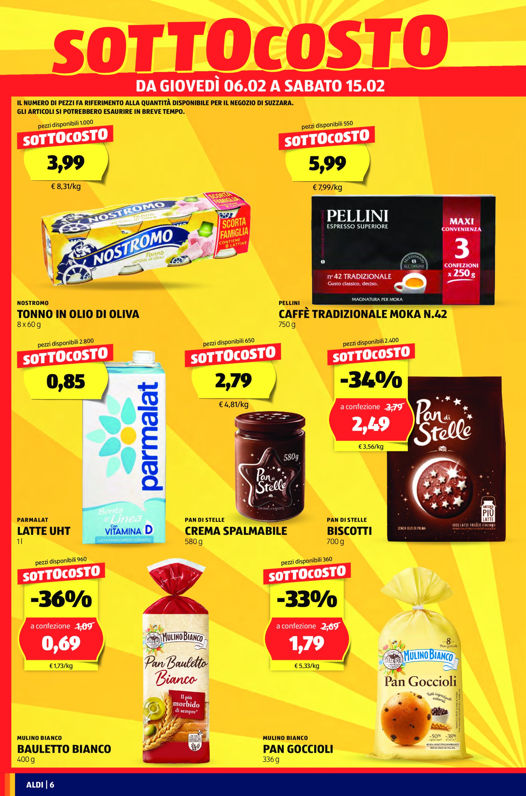 aldi - Volantino ALDI - Offerte nuova apertura Suzzara valido dal 06/02 al 15/02 - page: 6