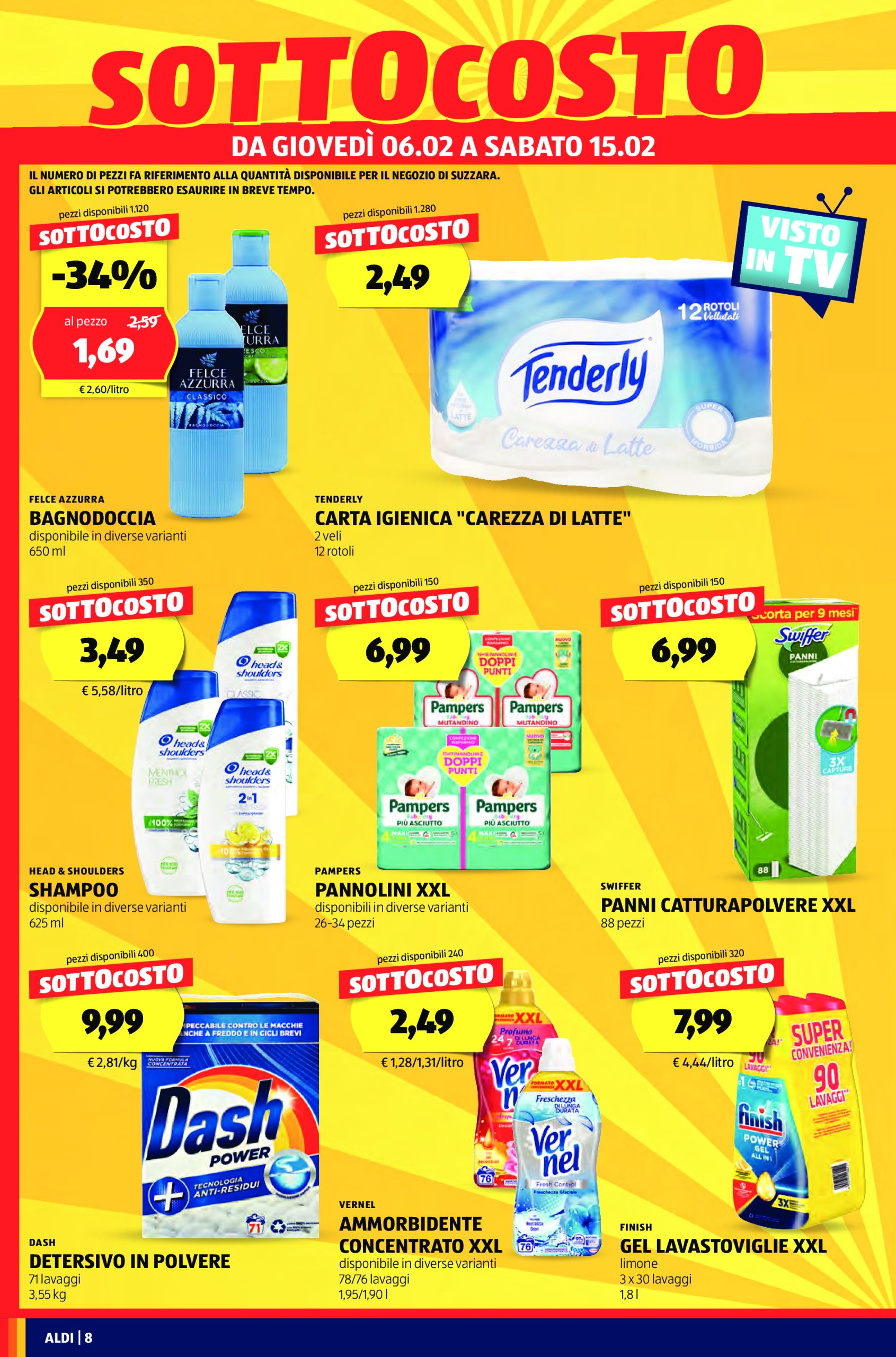 aldi - Volantino ALDI - Offerte nuova apertura Suzzara valido dal 06/02 al 15/02 - page: 8