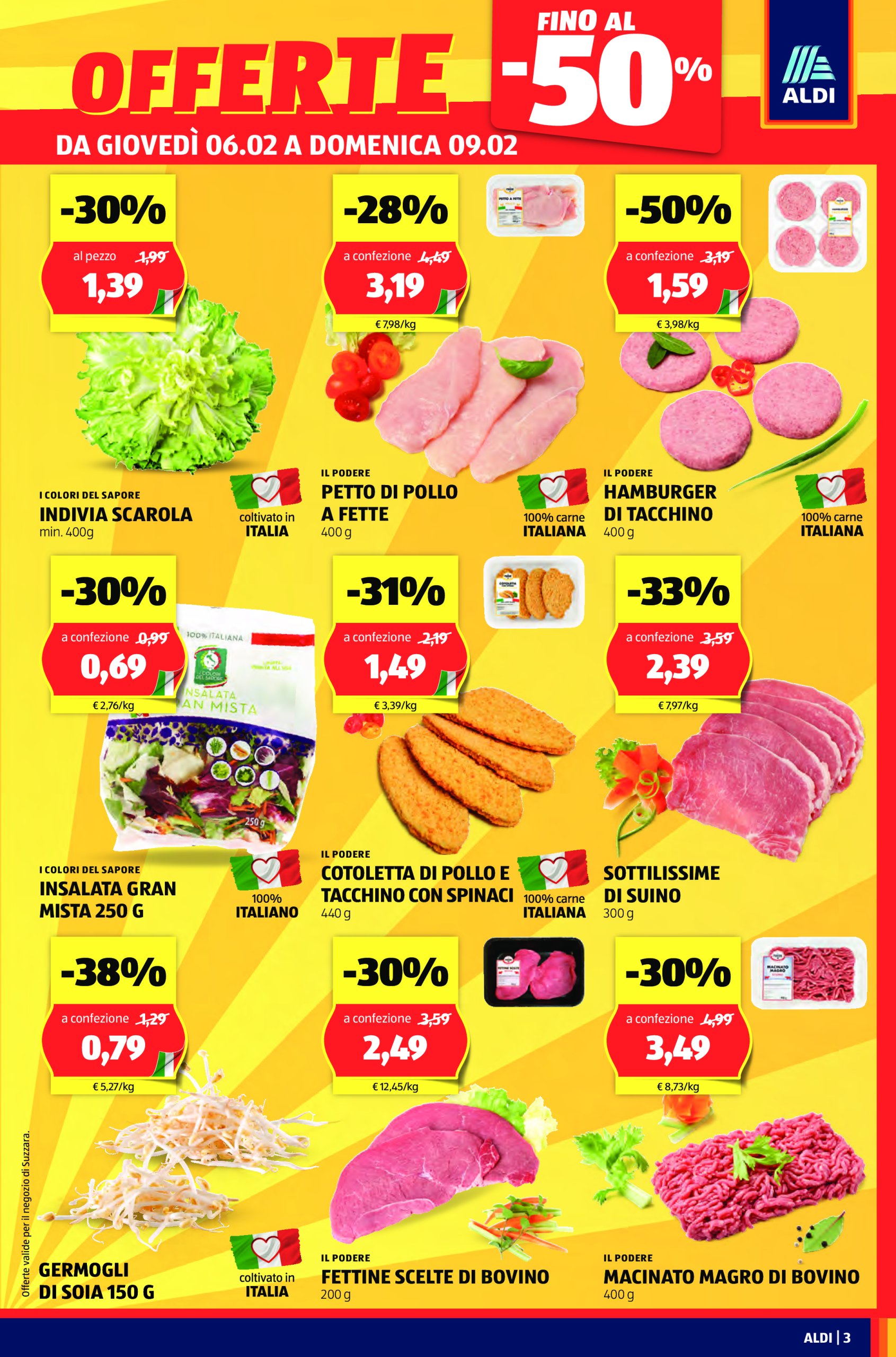 aldi - Volantino ALDI - Offerte nuova apertura Suzzara valido dal 06/02 al 15/02 - page: 3