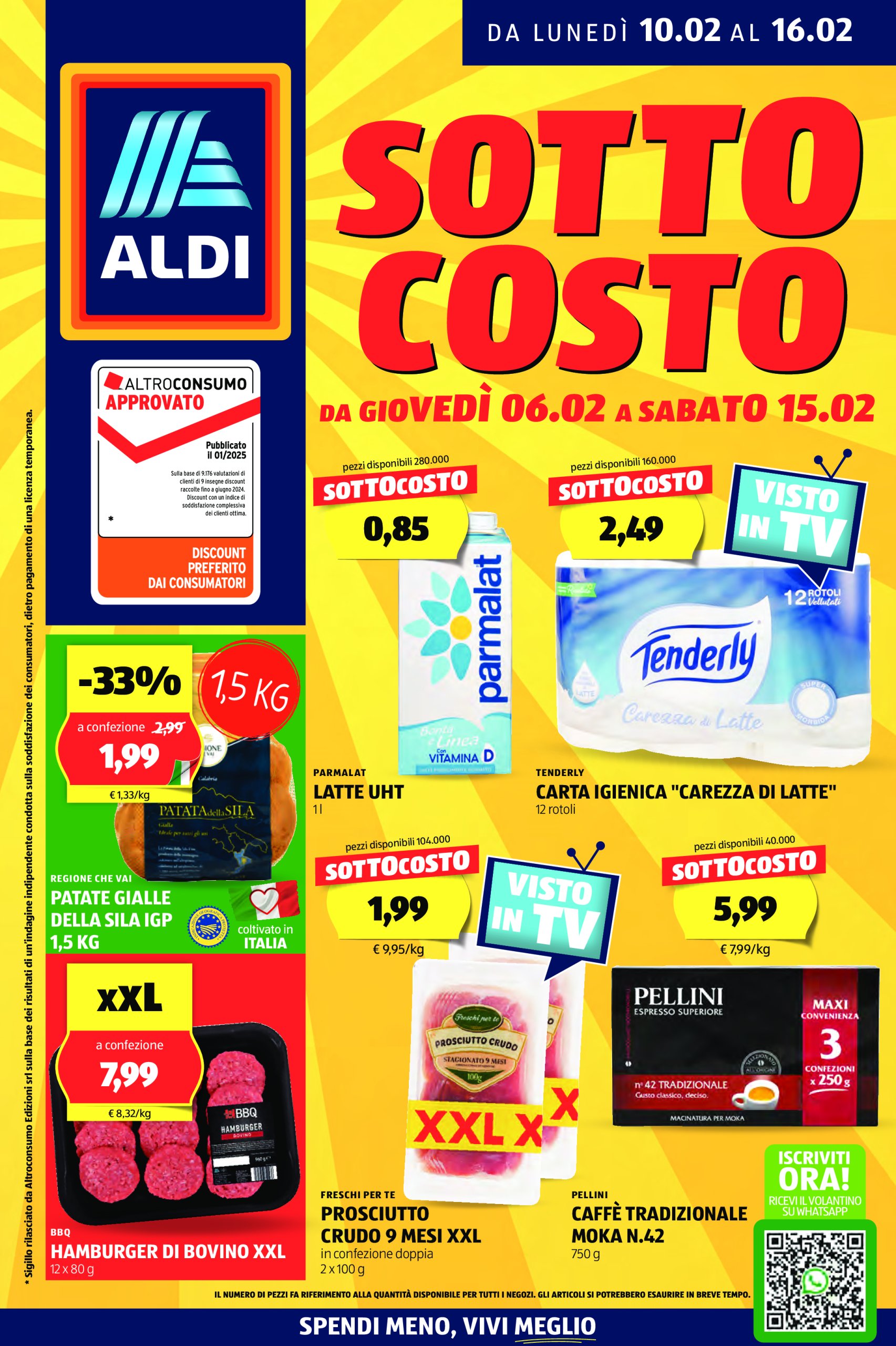 aldi - Volantino ALDI valido dal 10/02 al 16/02 - page: 1