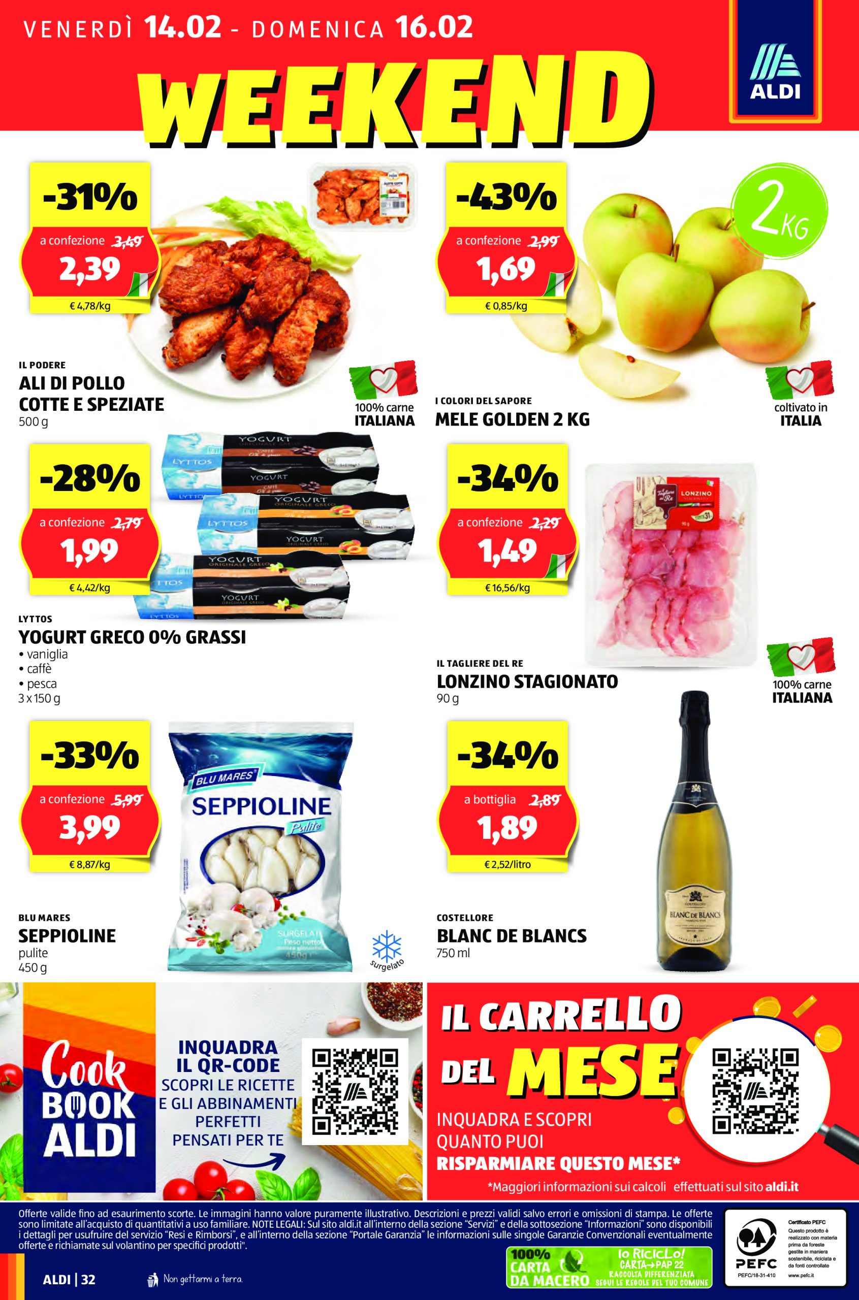 aldi - Volantino ALDI valido dal 10/02 al 16/02 - page: 32