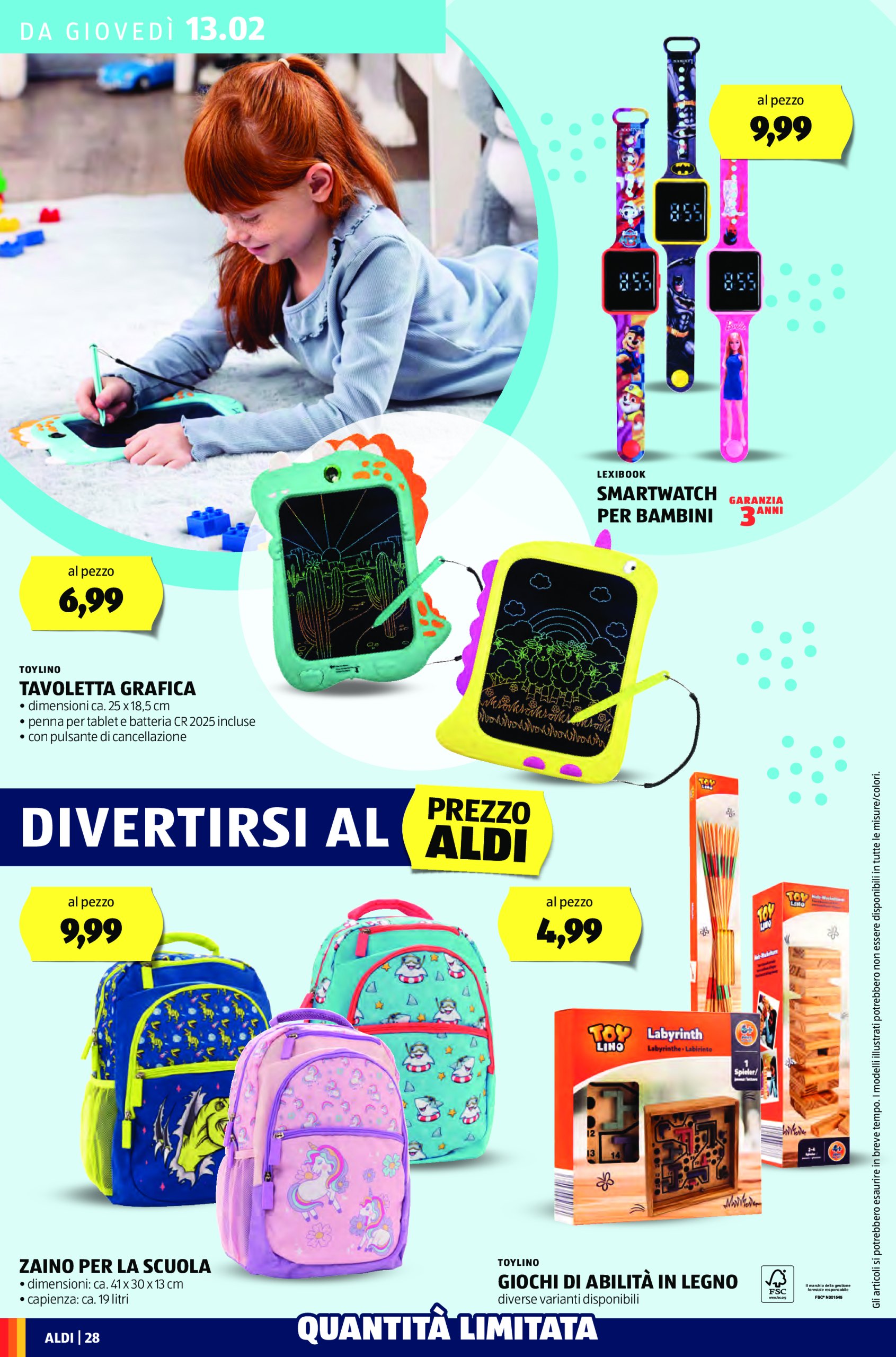 aldi - Volantino ALDI valido dal 10/02 al 16/02 - page: 28