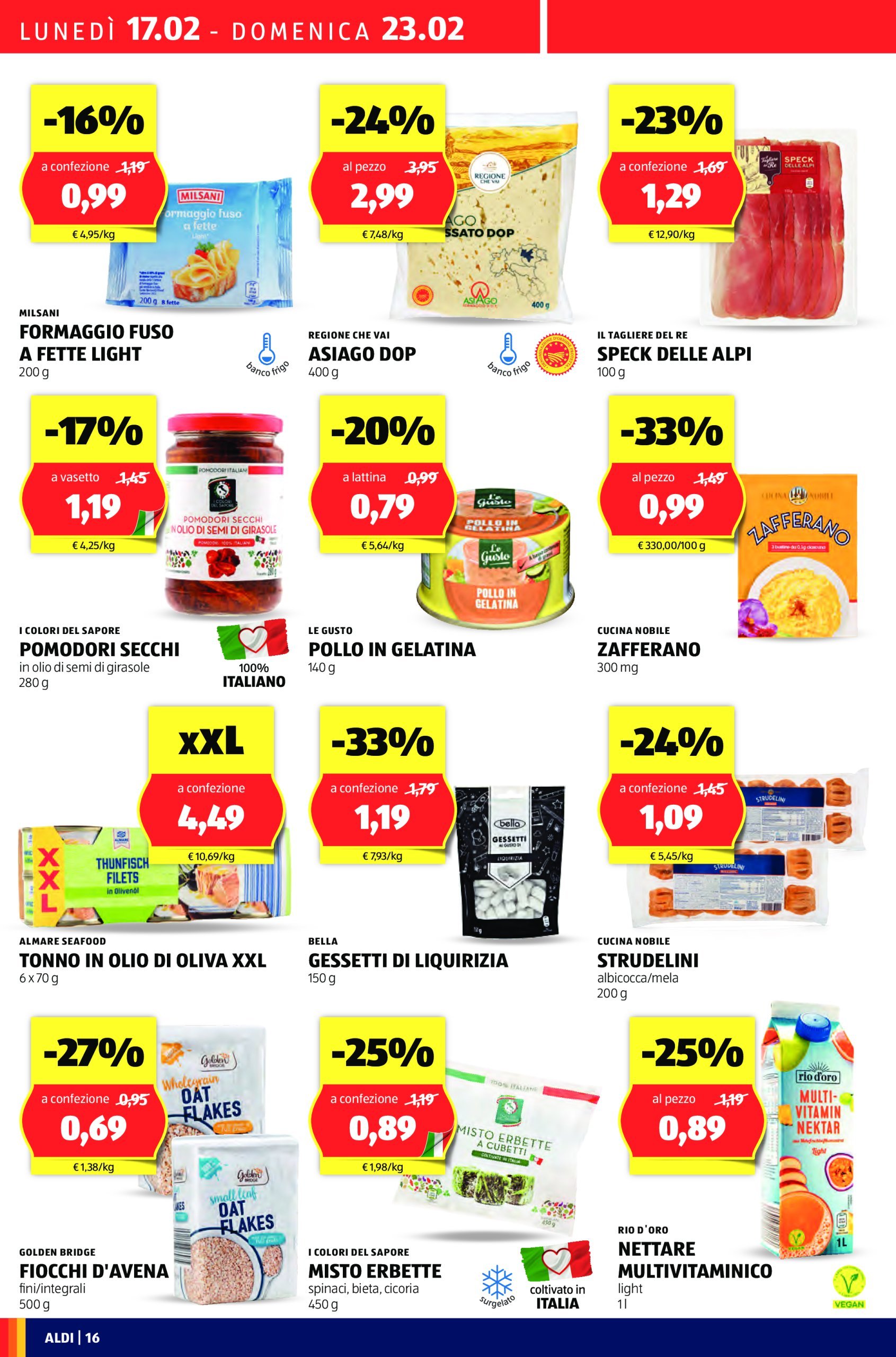 aldi - Volantino ALDI valido dal 17/02 al 23/02 - page: 16