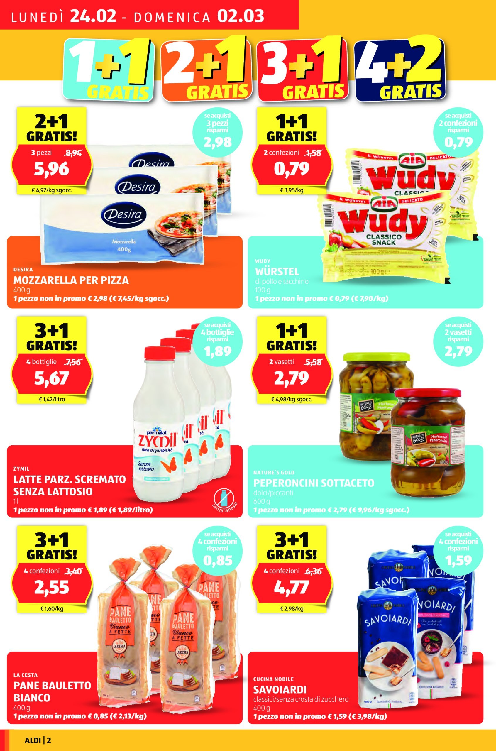 aldi - Volantino ALDI valido dal 24/02 al 02/03 - page: 2