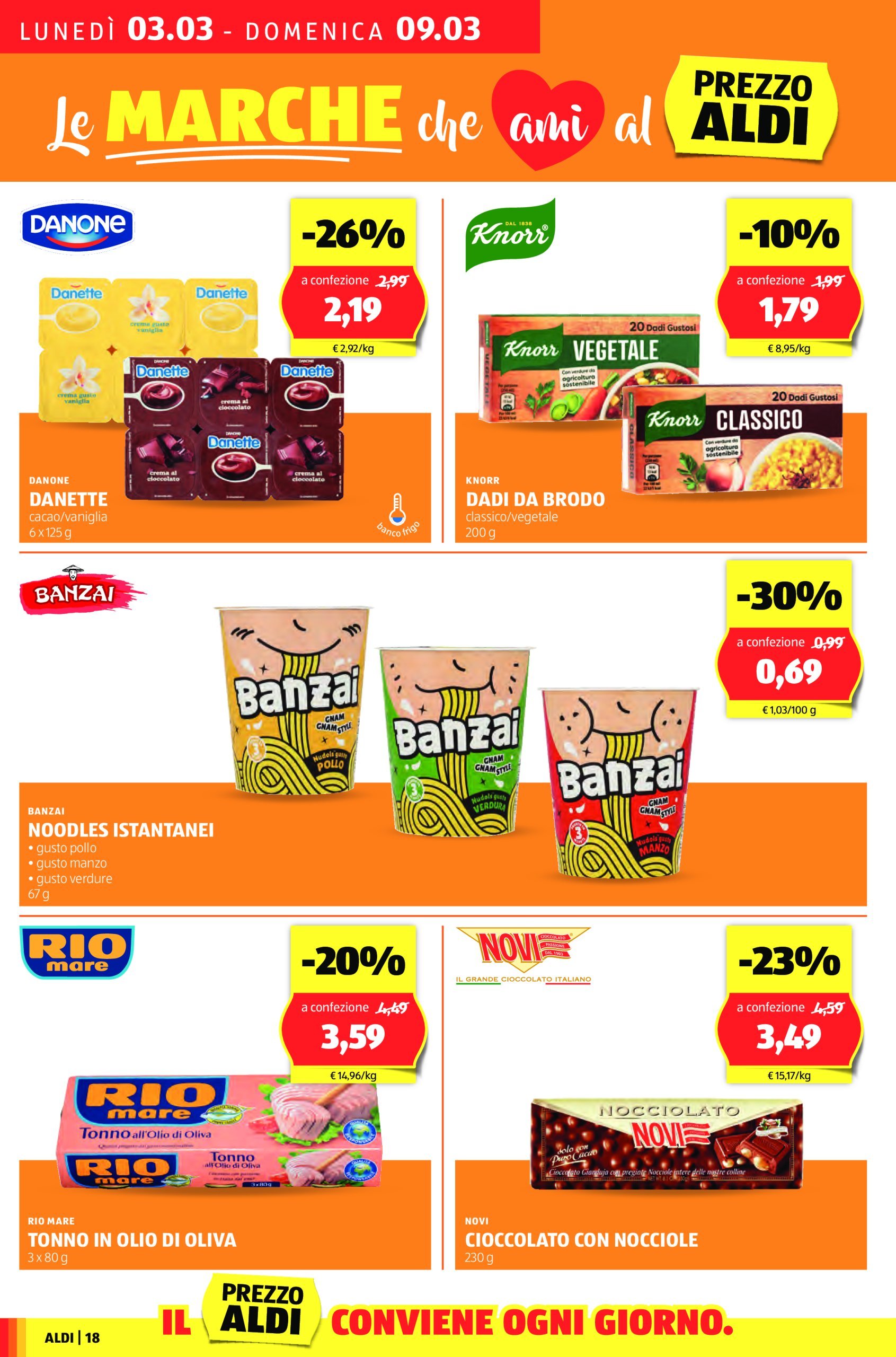 aldi - Volantino ALDI valido dal 03/03 al 09/03 - page: 18