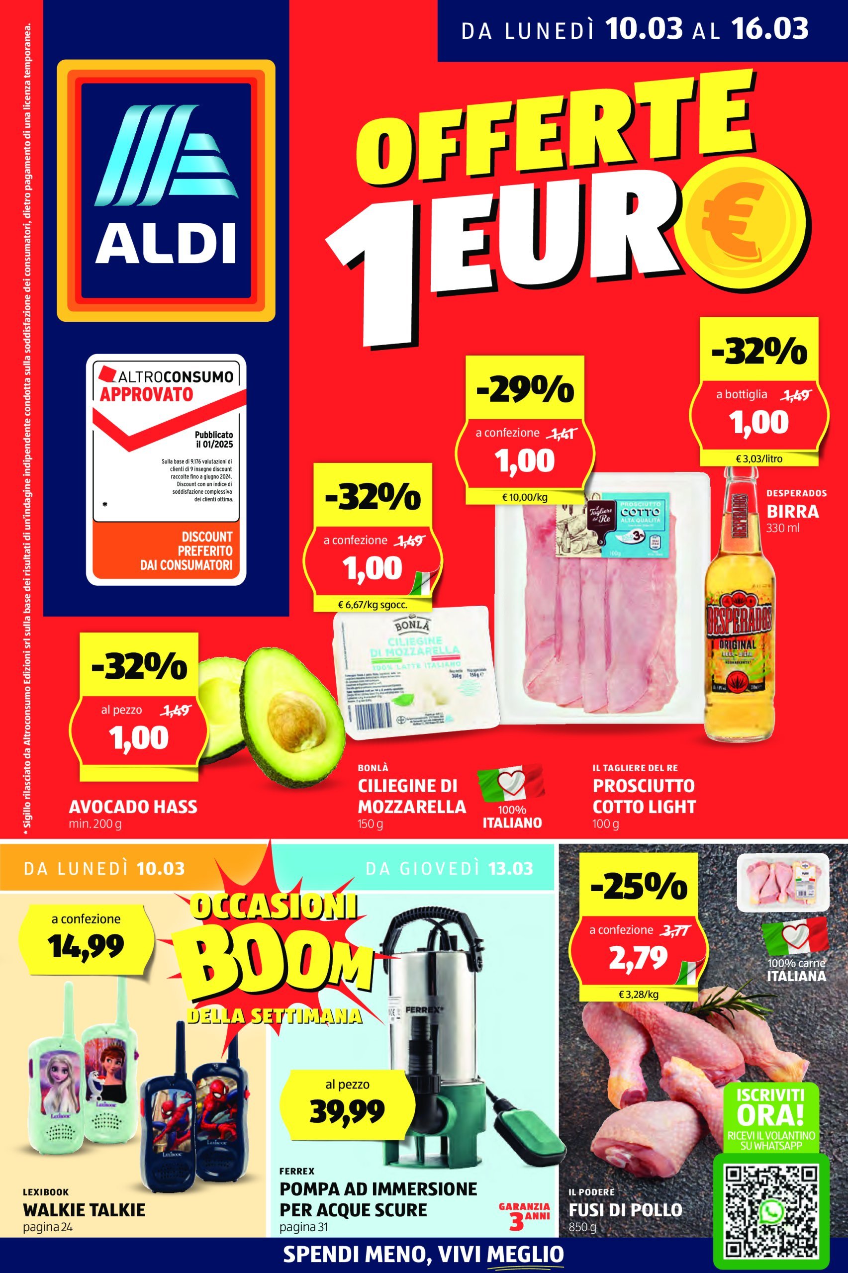 aldi - Volantino ALDI valido dal 10/03 al 16/03