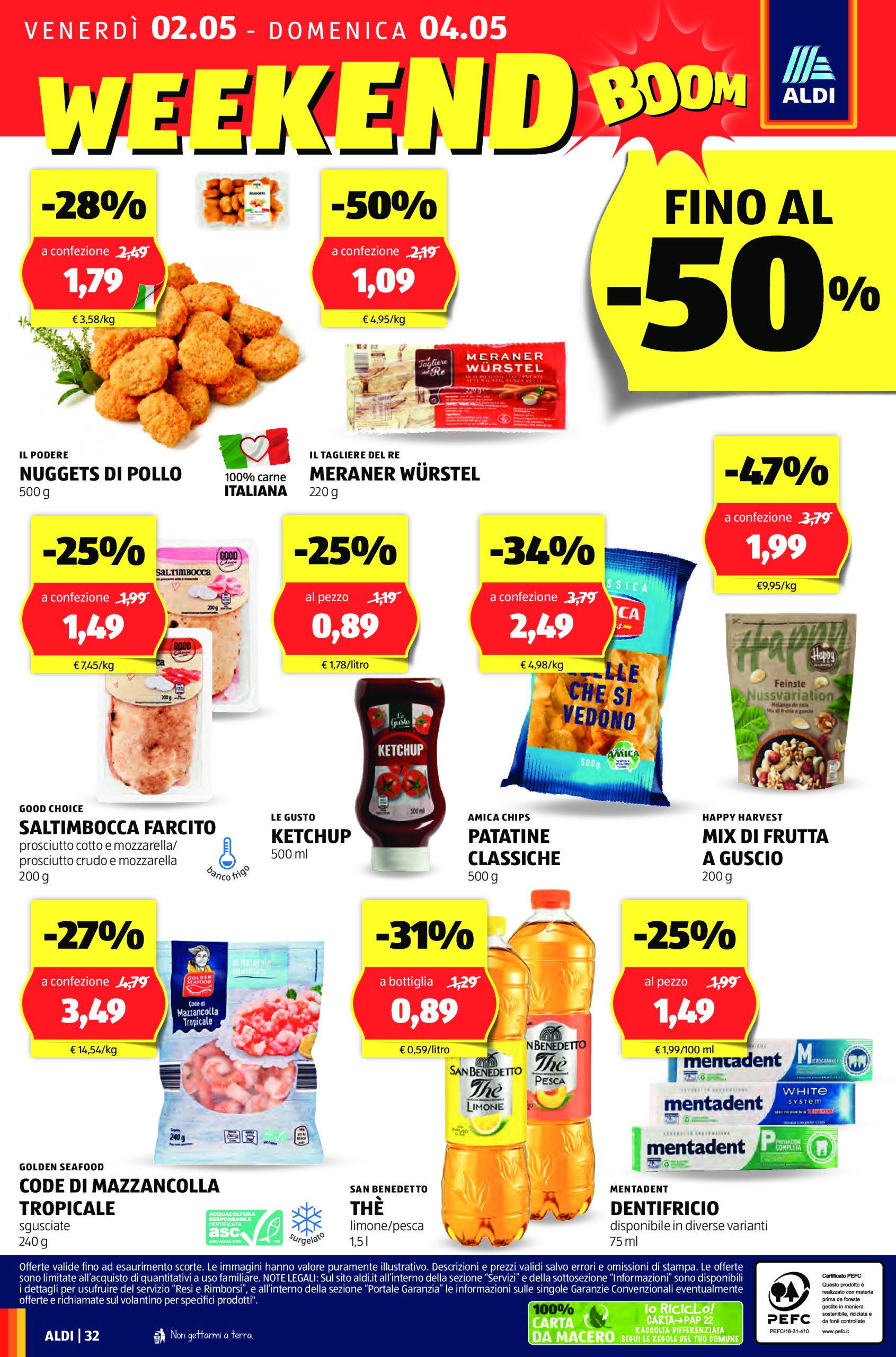 aldi - Volantino ALDI valido dal 28/04 al 04/05 - page: 32