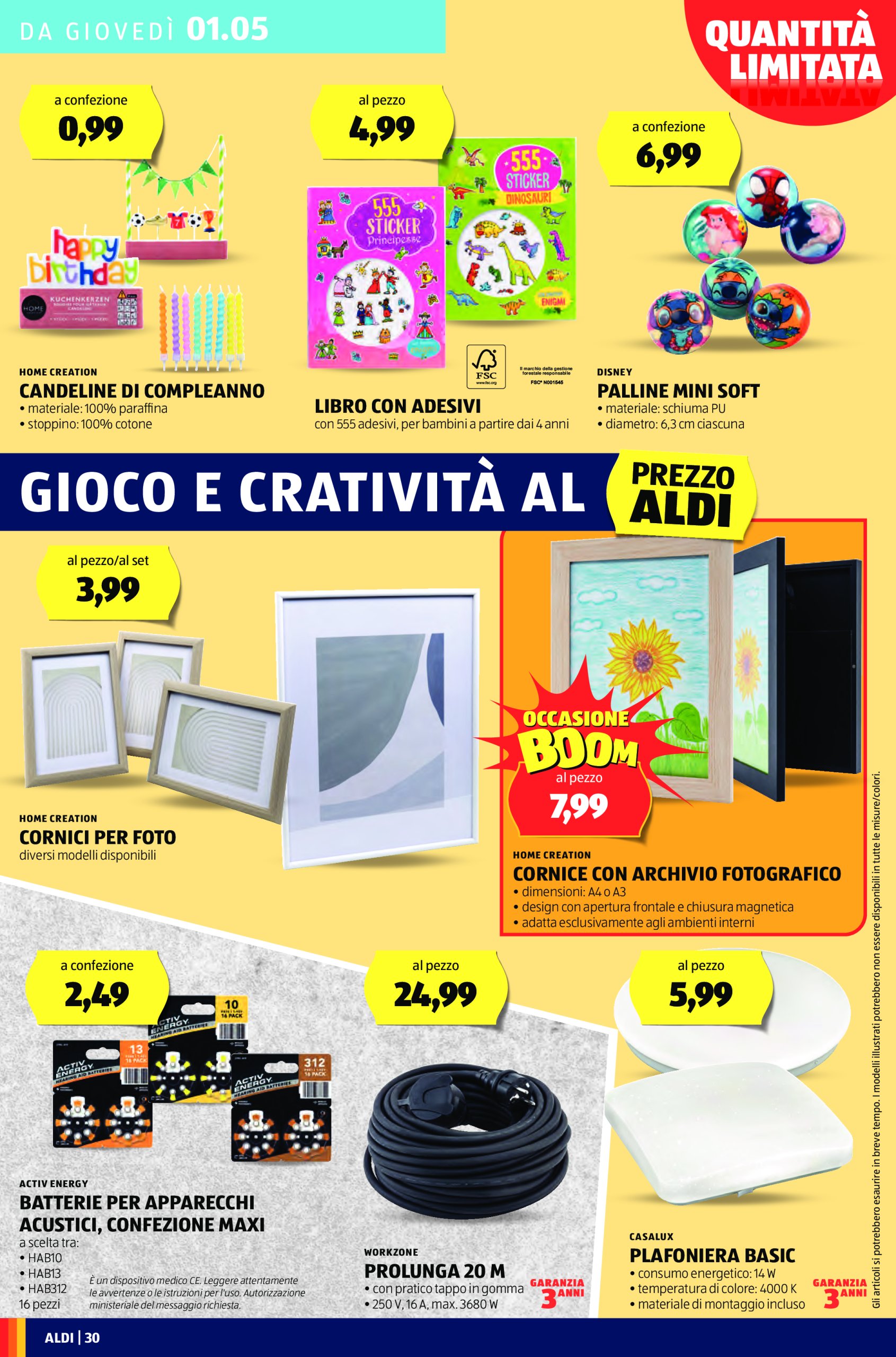 aldi - Volantino ALDI valido dal 28/04 al 04/05 - page: 30