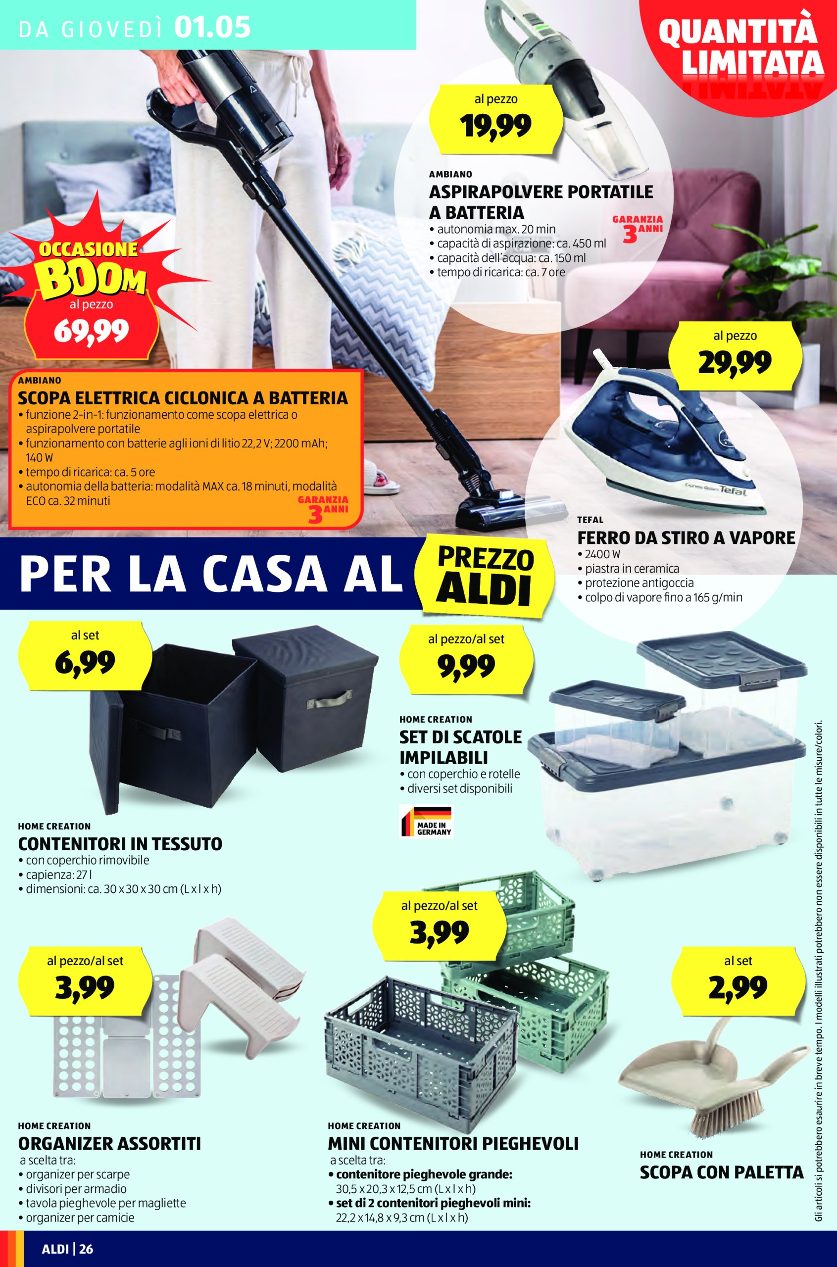 aldi - Volantino ALDI valido dal 28/04 al 04/05 - page: 26