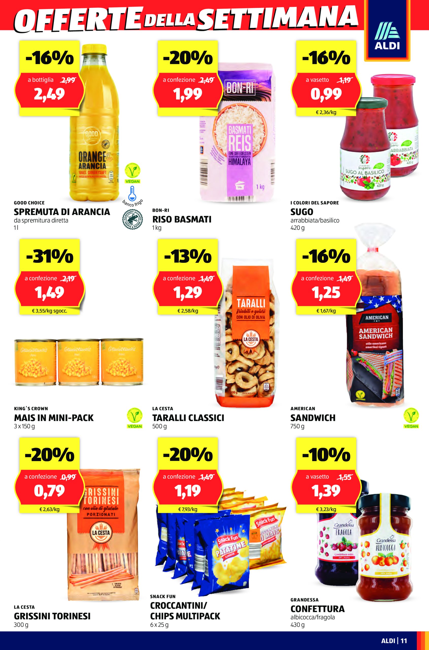 aldi - Volantino ALDI valido dal 28/04 al 04/05 - page: 11