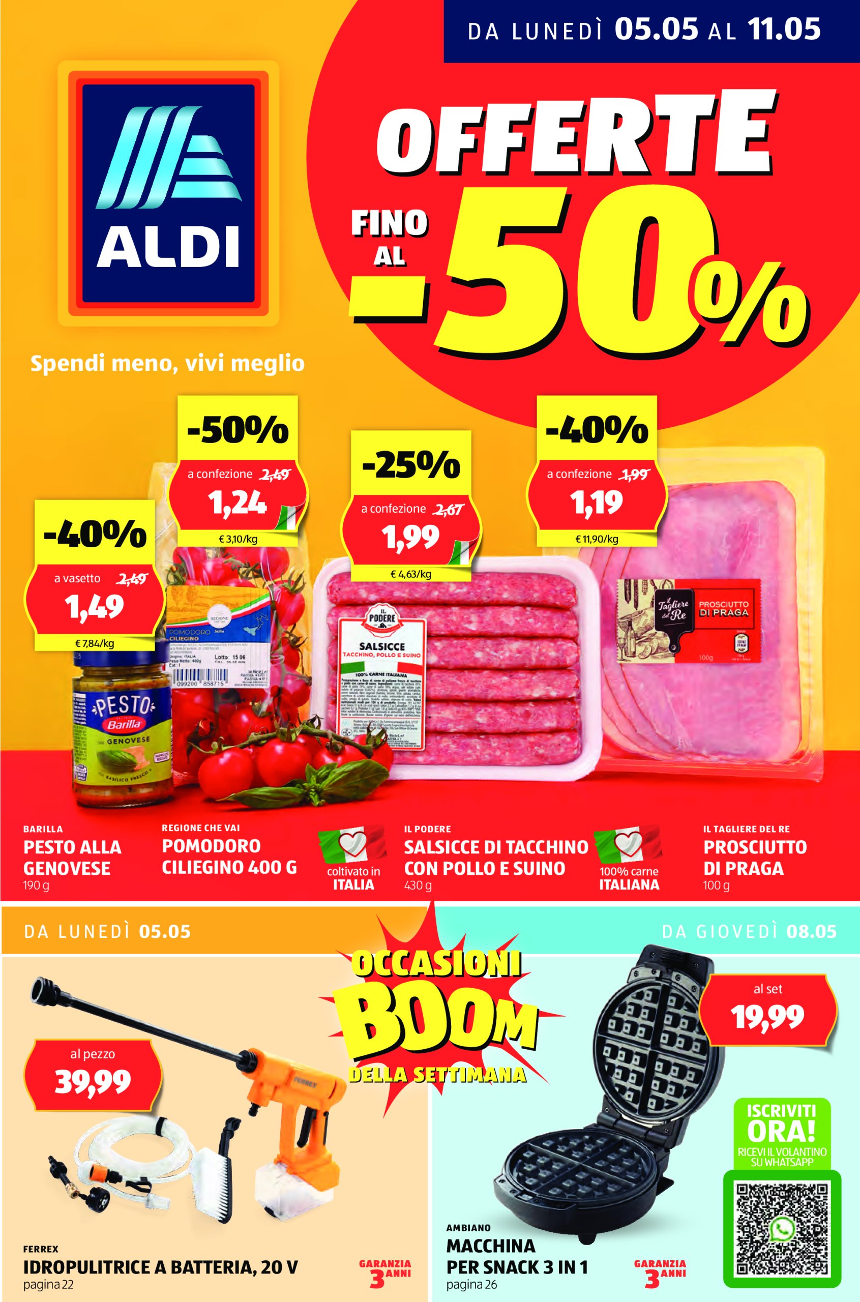aldi - Volantino ALDI valido dal 05/05 al 11/05