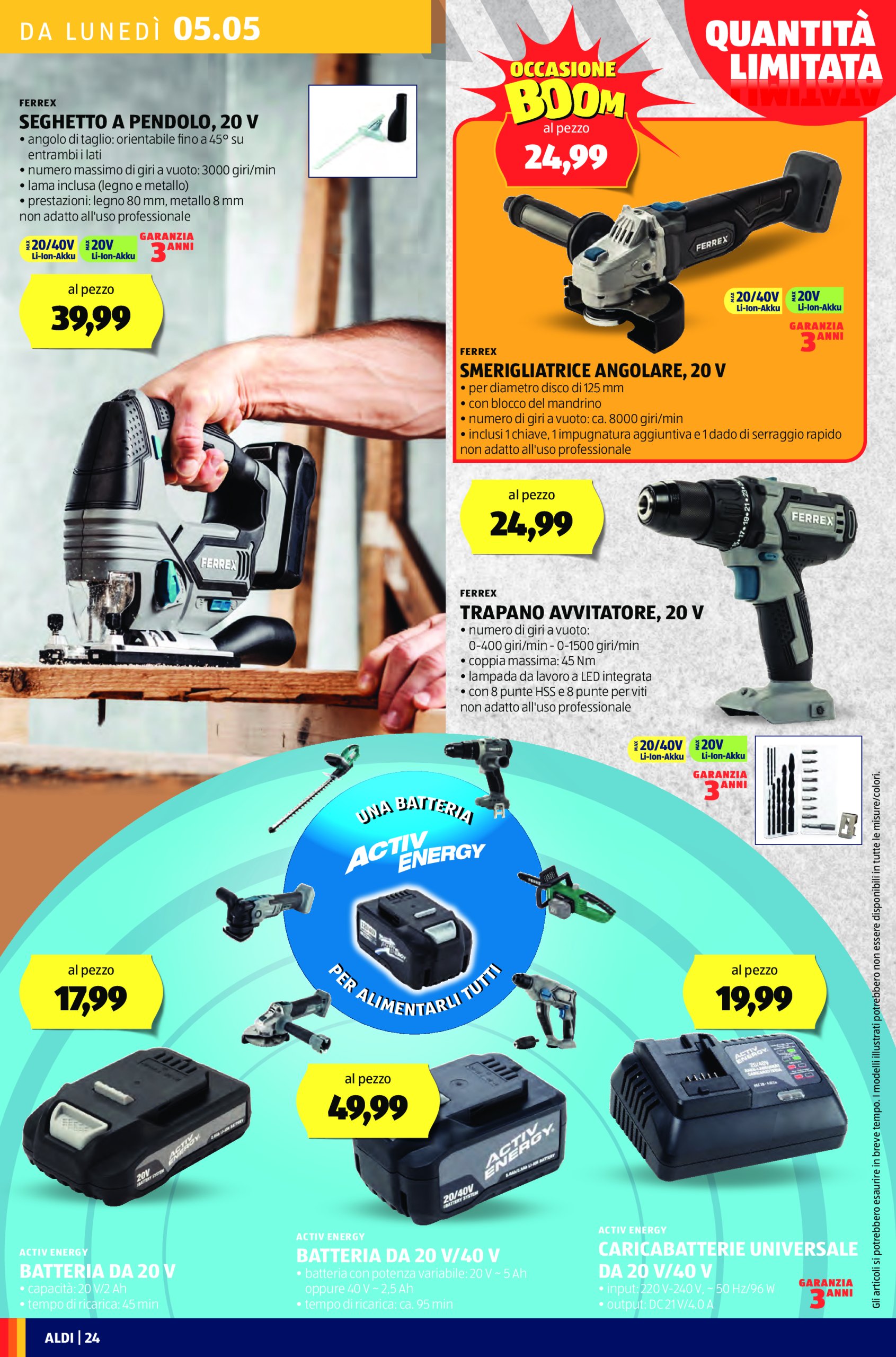 aldi - Volantino ALDI valido dal 05/05 al 11/05 - page: 24