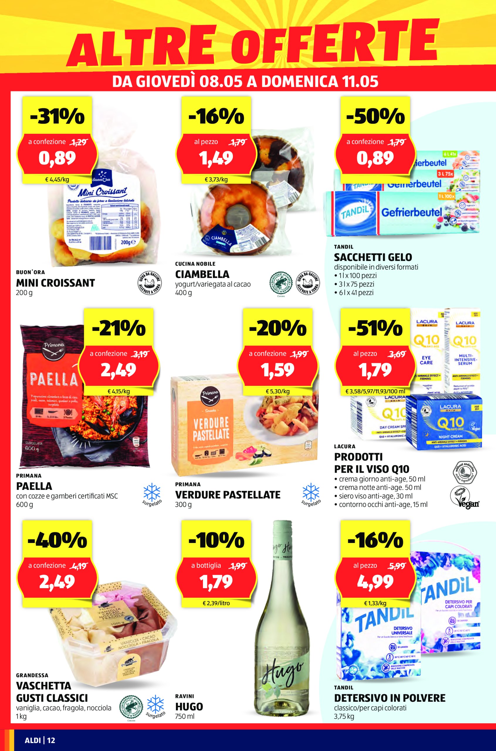 aldi - Volantino ALDI - Offerte nuova apertura Tolmezzo valido dal 08/05 al 11/05 - page: 12