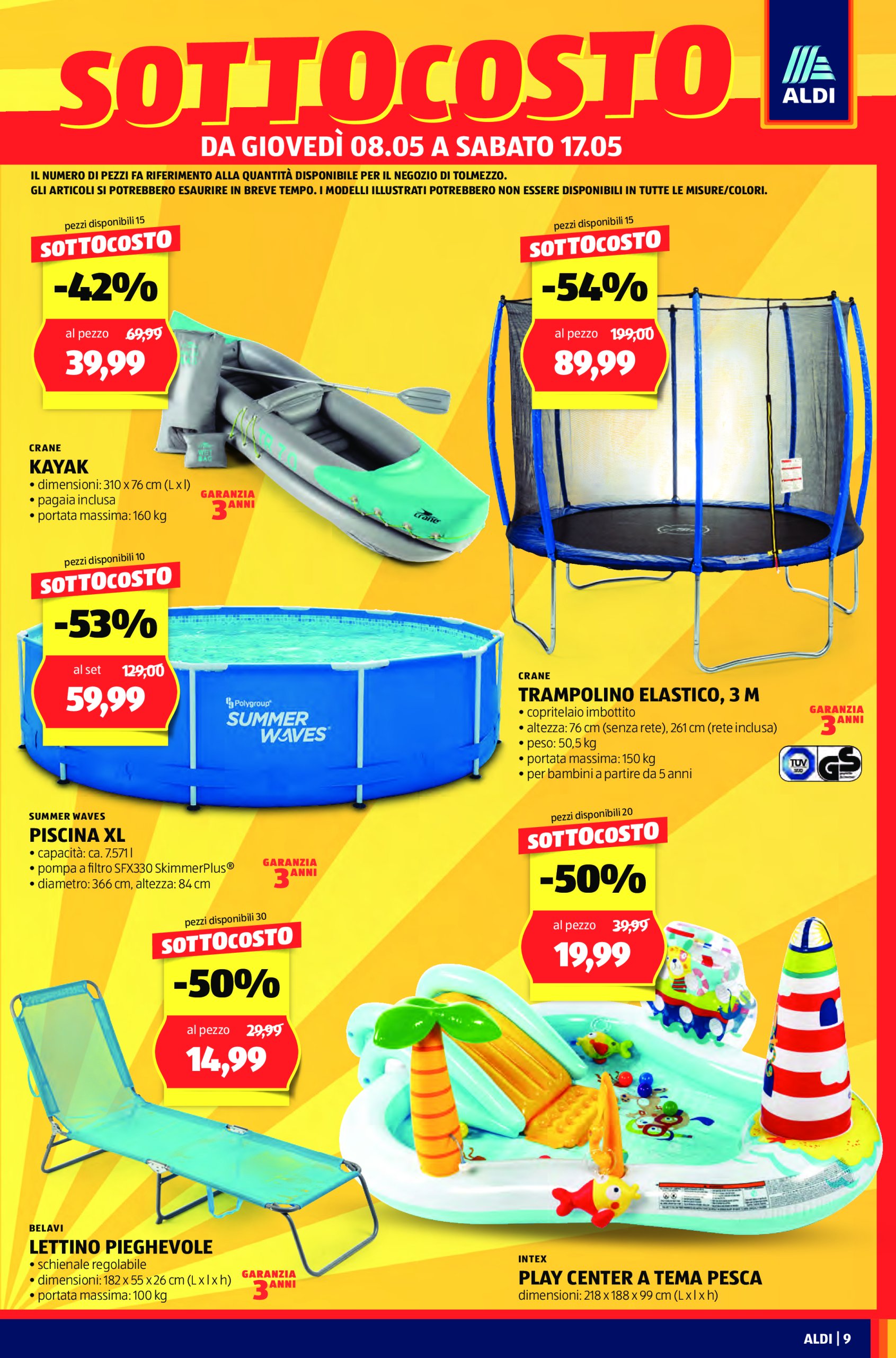 aldi - Volantino ALDI - Offerte nuova apertura Tolmezzo valido dal 08/05 al 11/05 - page: 9