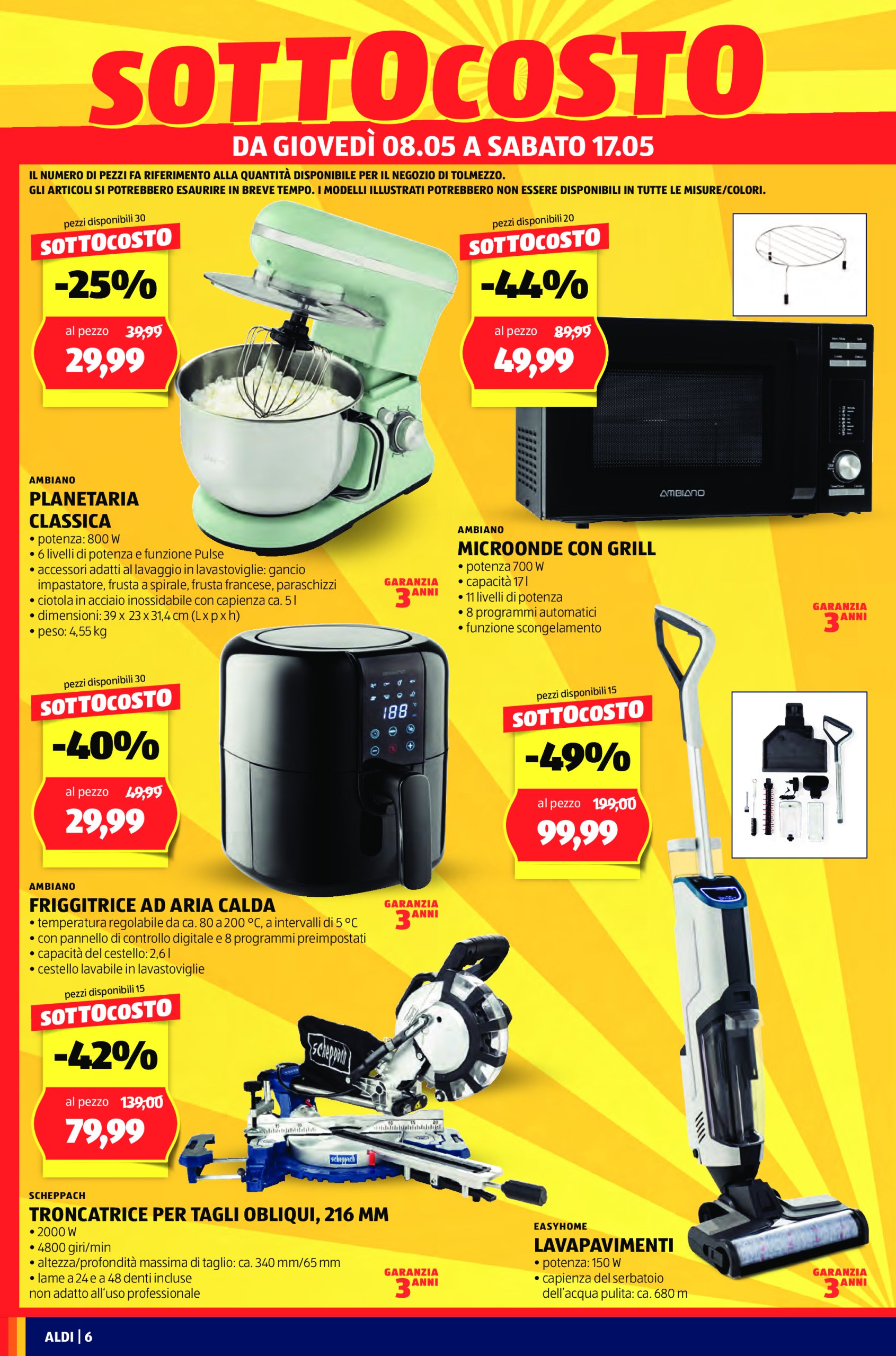 aldi - Volantino ALDI - Offerte nuova apertura Tolmezzo valido dal 08/05 al 11/05 - page: 6