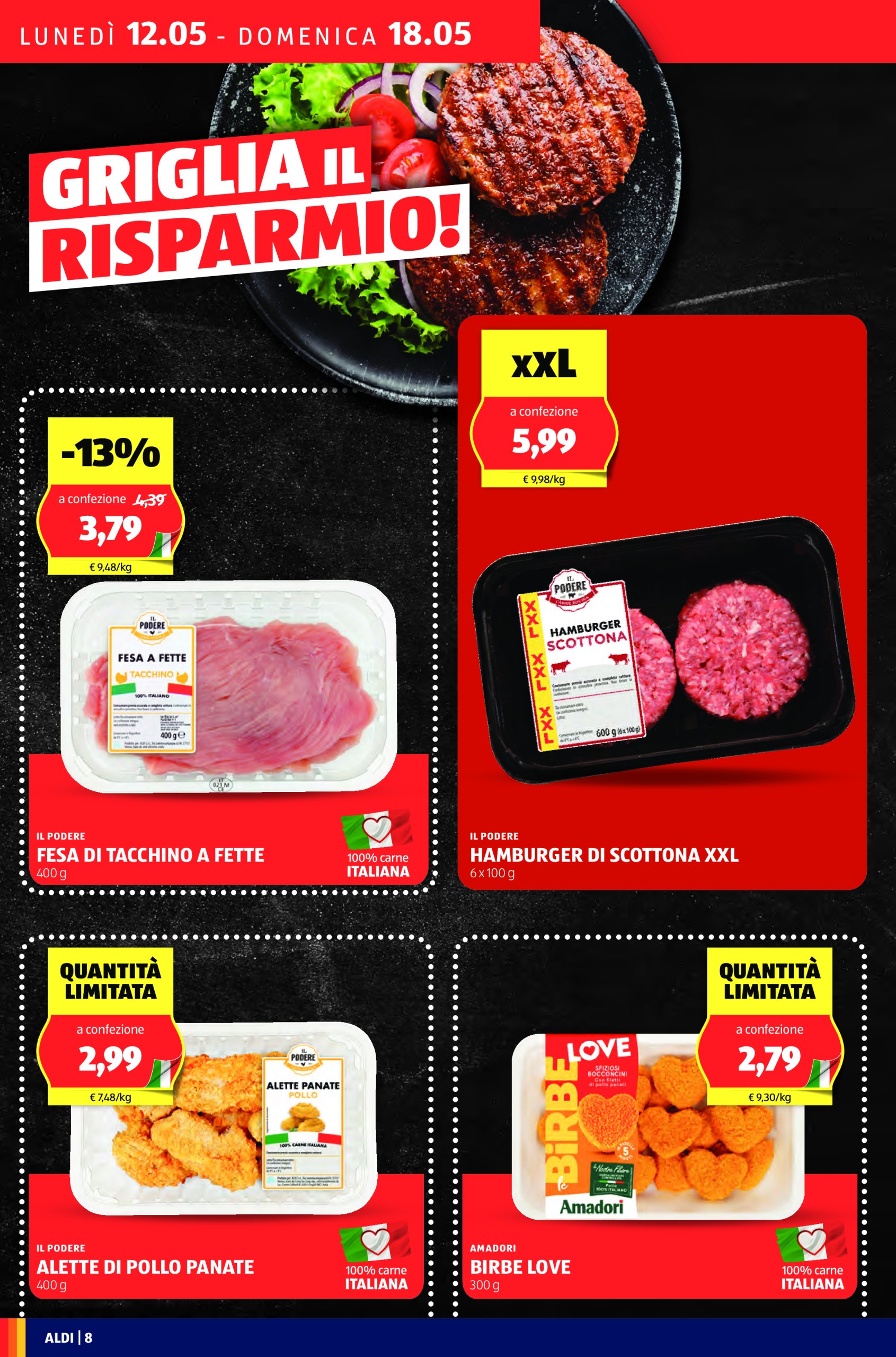aldi - Volantino ALDI valido dal 12/05 al 18/05 - page: 8